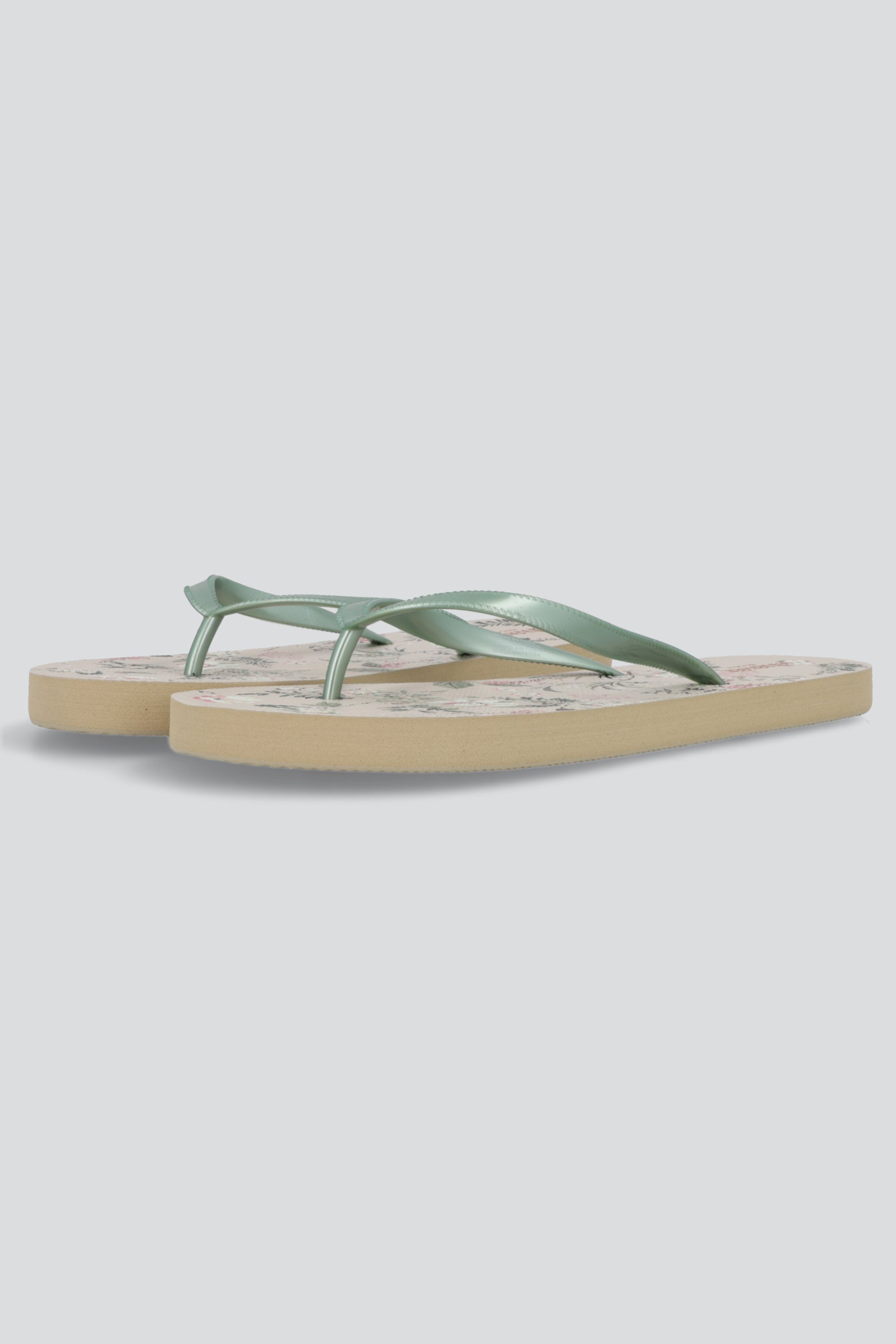 Flip flop flores salvajes HUESO