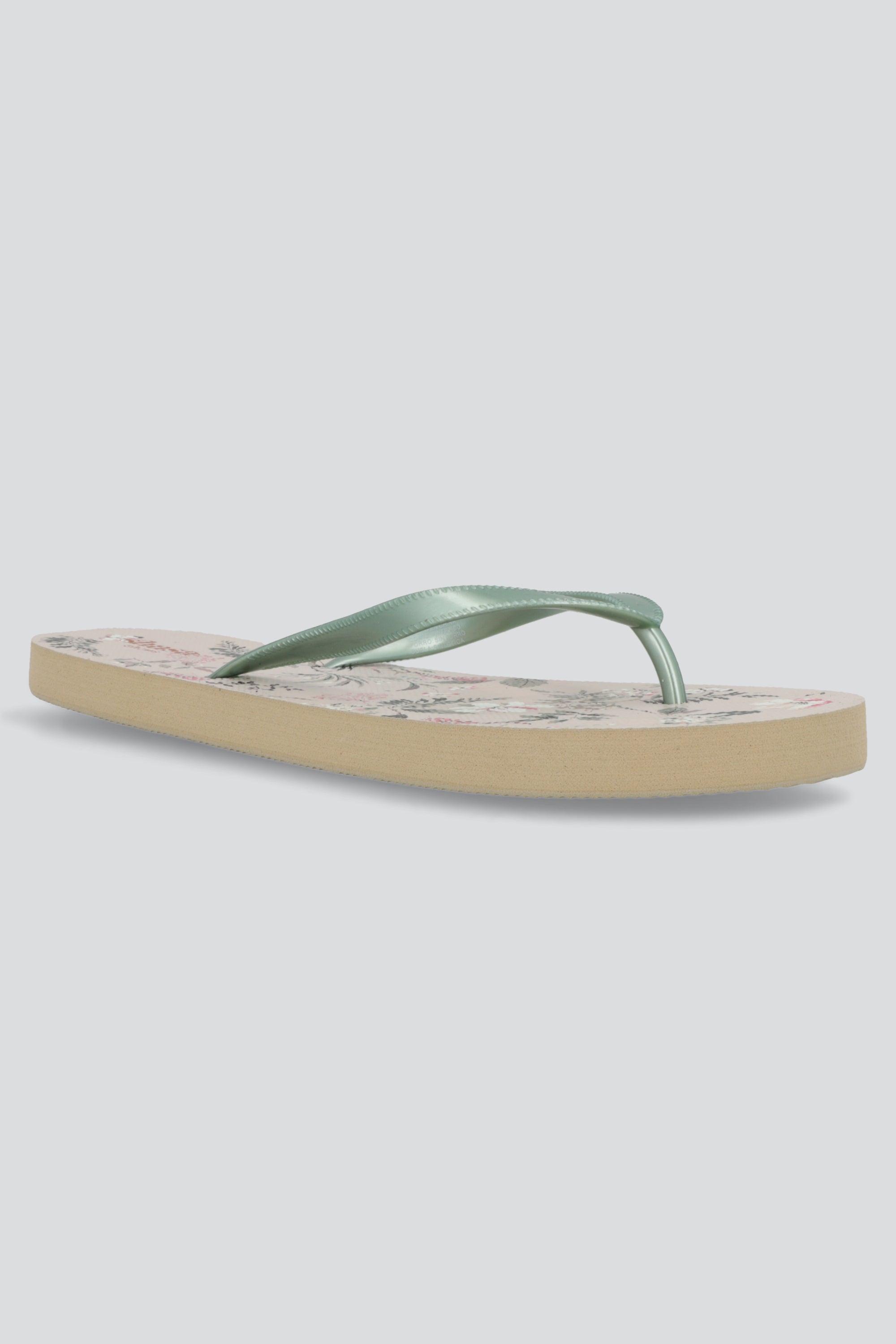 Flip flop flores salvajes HUESO