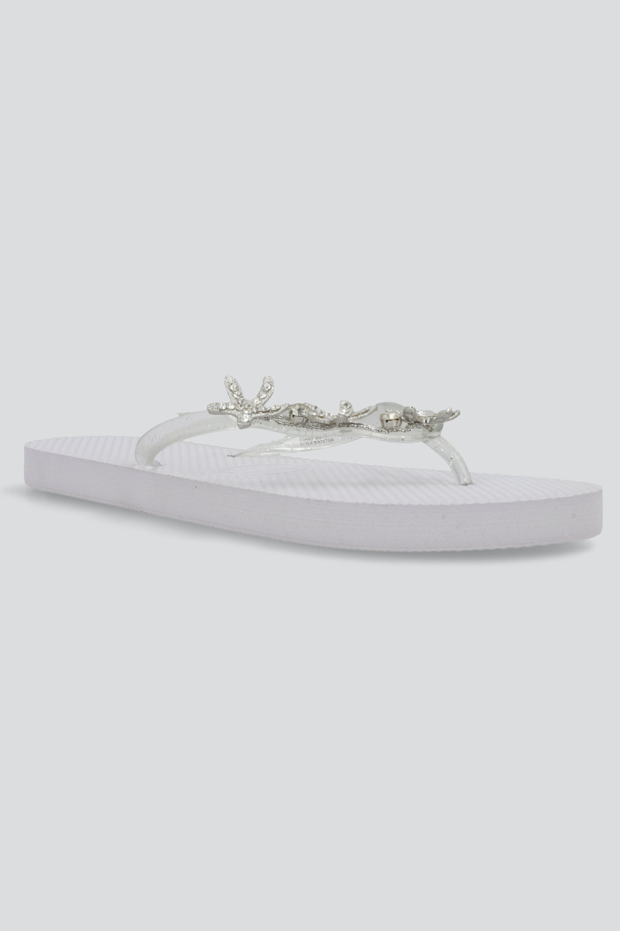 Flip flop estrellas de mar BLANCO