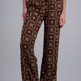 Flip flop print paisley