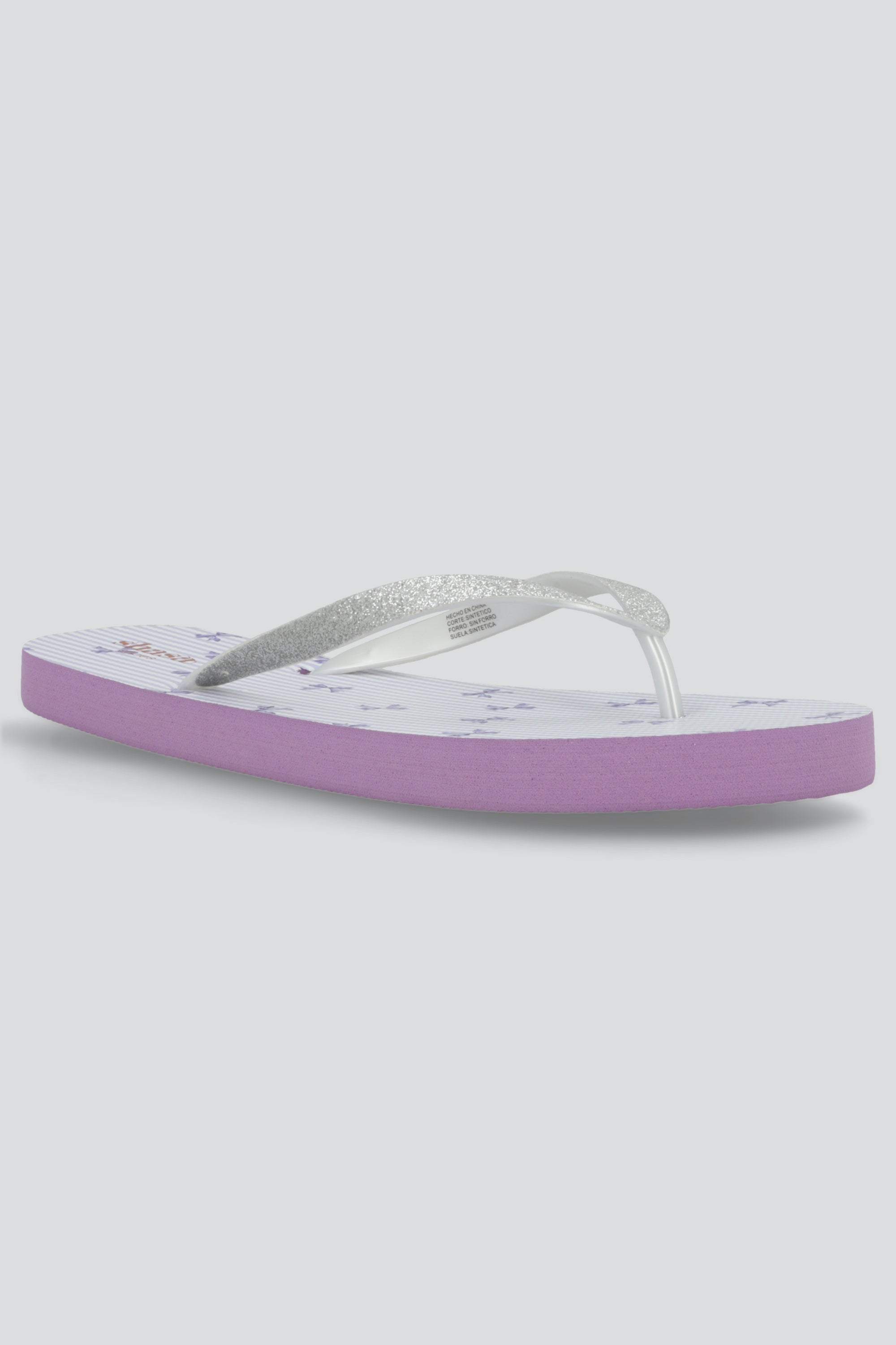Flip flop moños coquette LILA