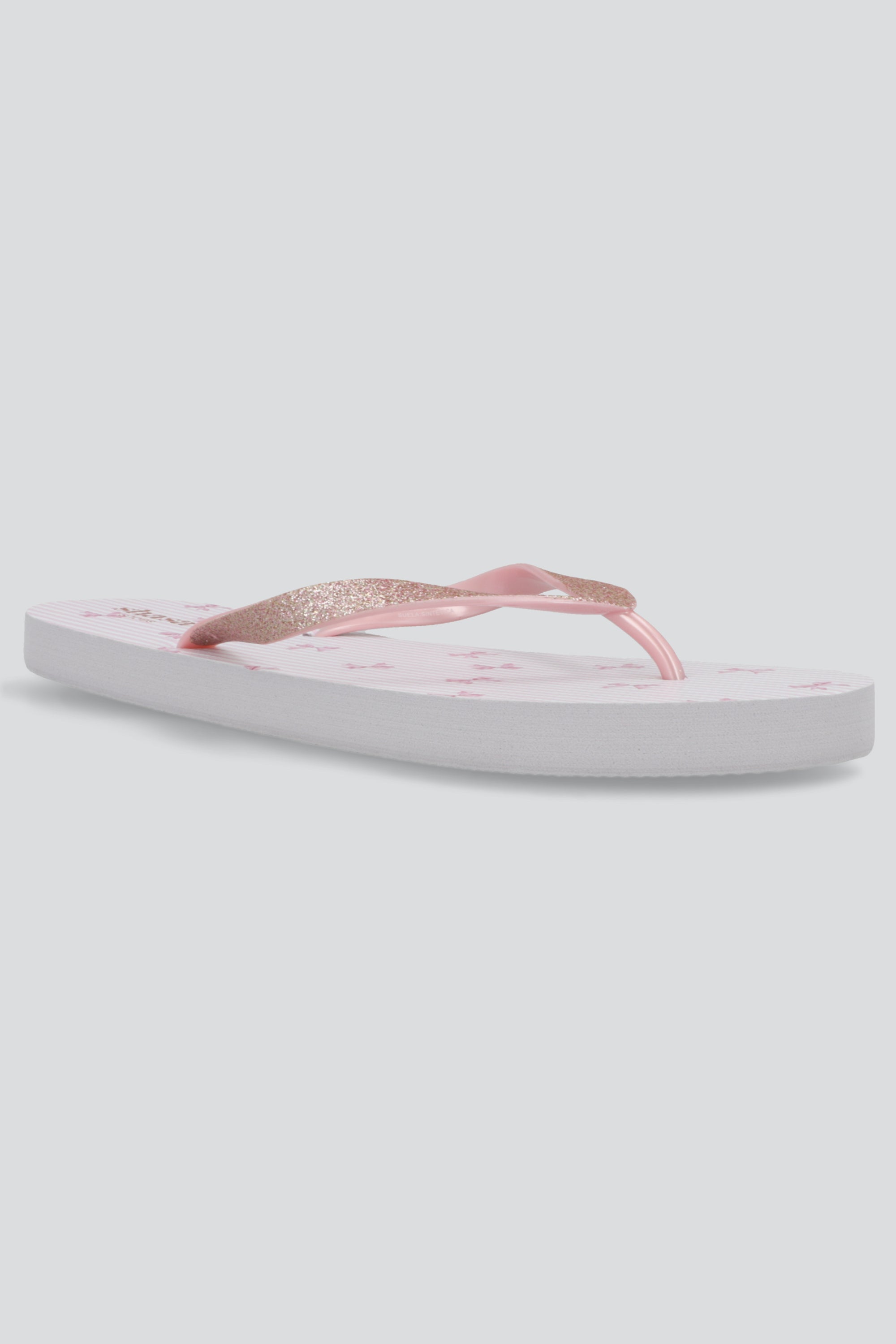 Flip flop moños coquette ROSA