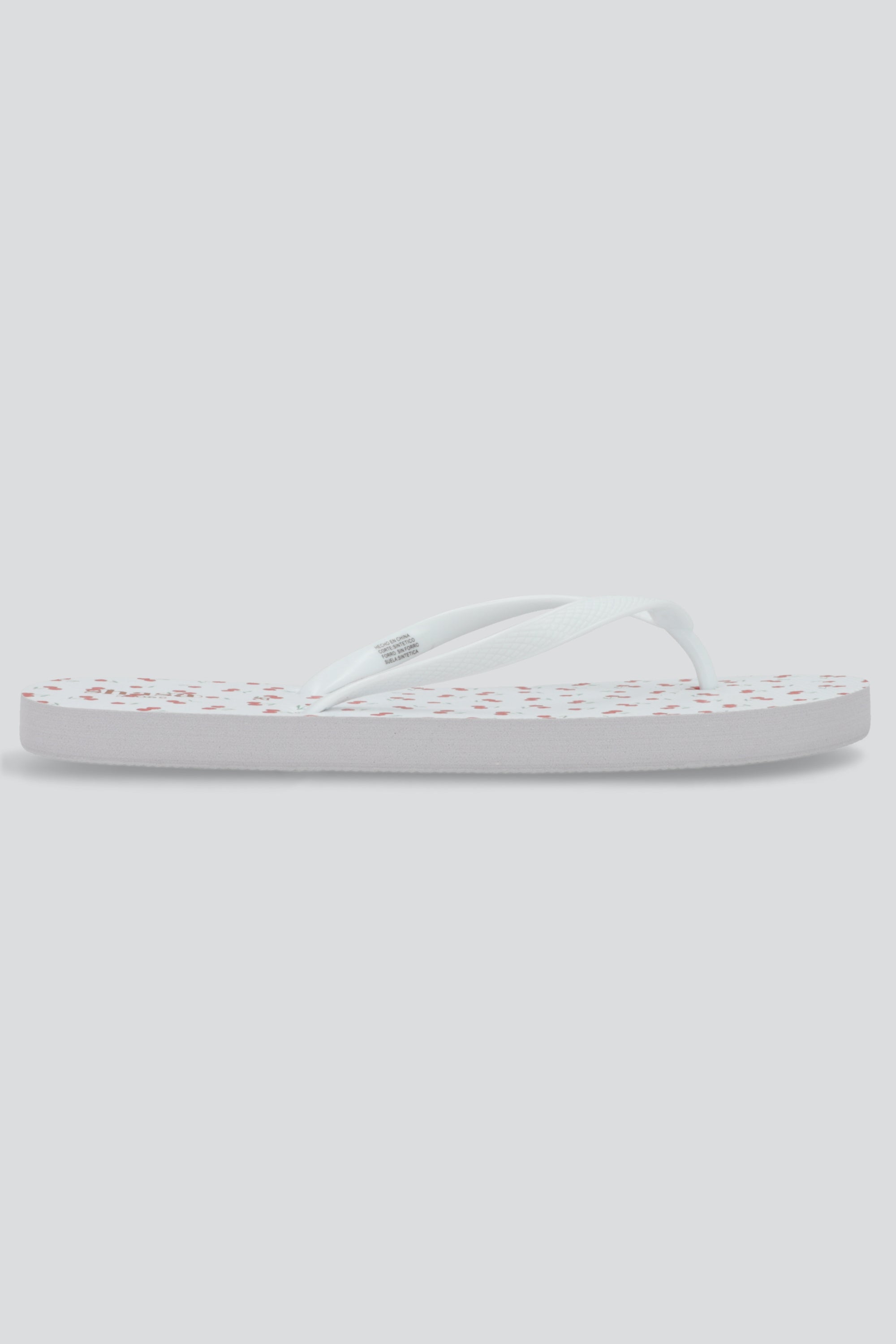 Flip flop mini cerezas ROJO