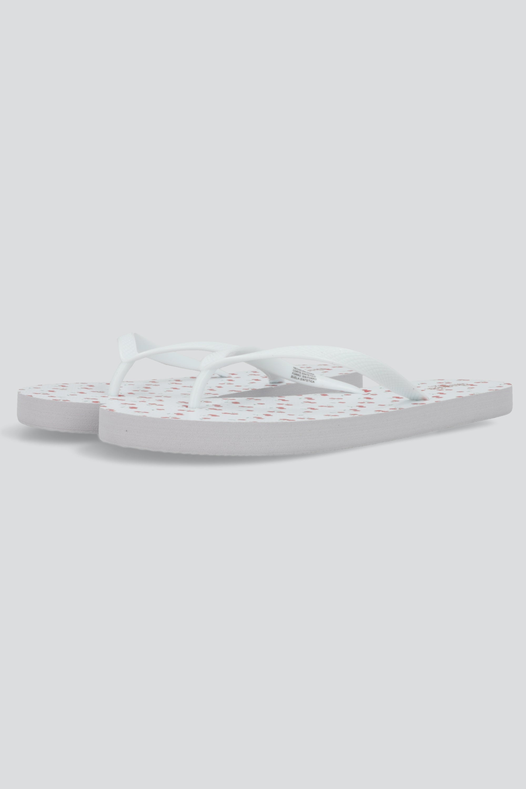 Flip flop mini cerezas ROJO
