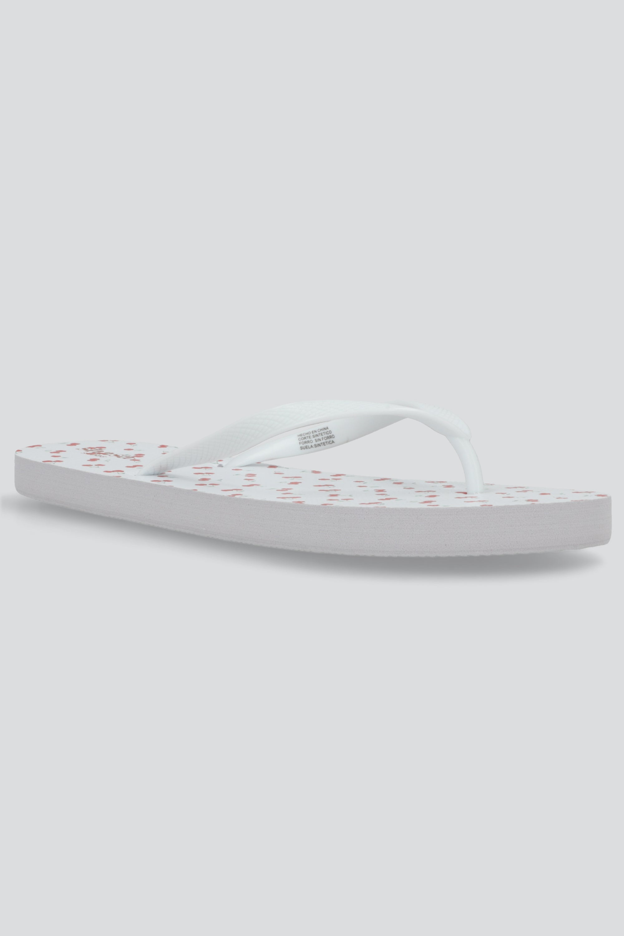 Flip flop mini cerezas ROJO