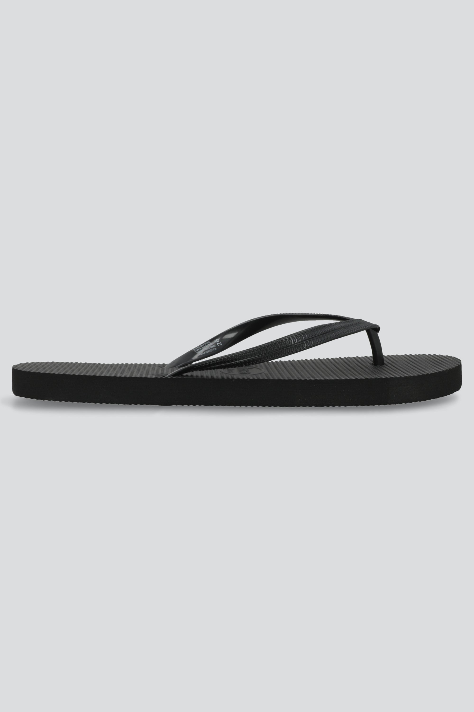 Flip flop sencilla a tono NEGRO