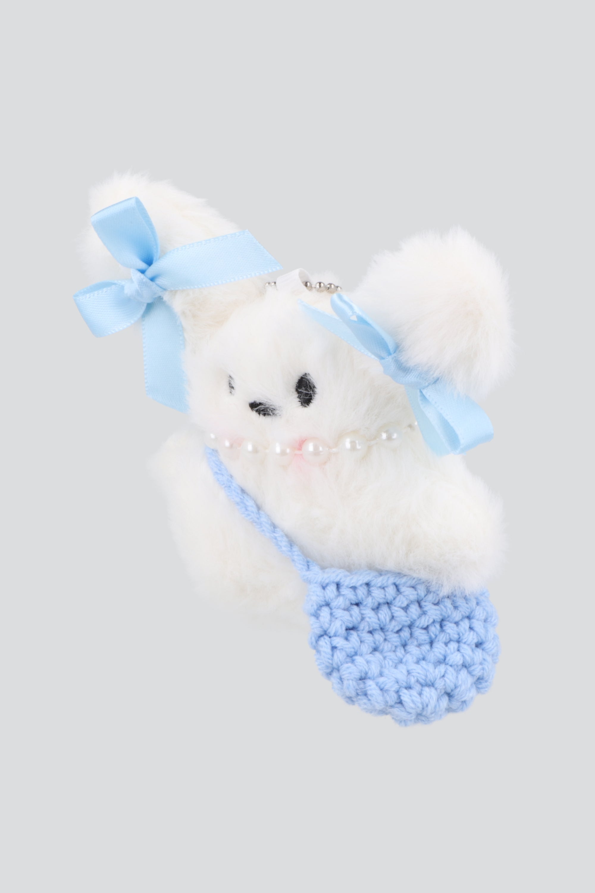Llavero conejito cute AZUL