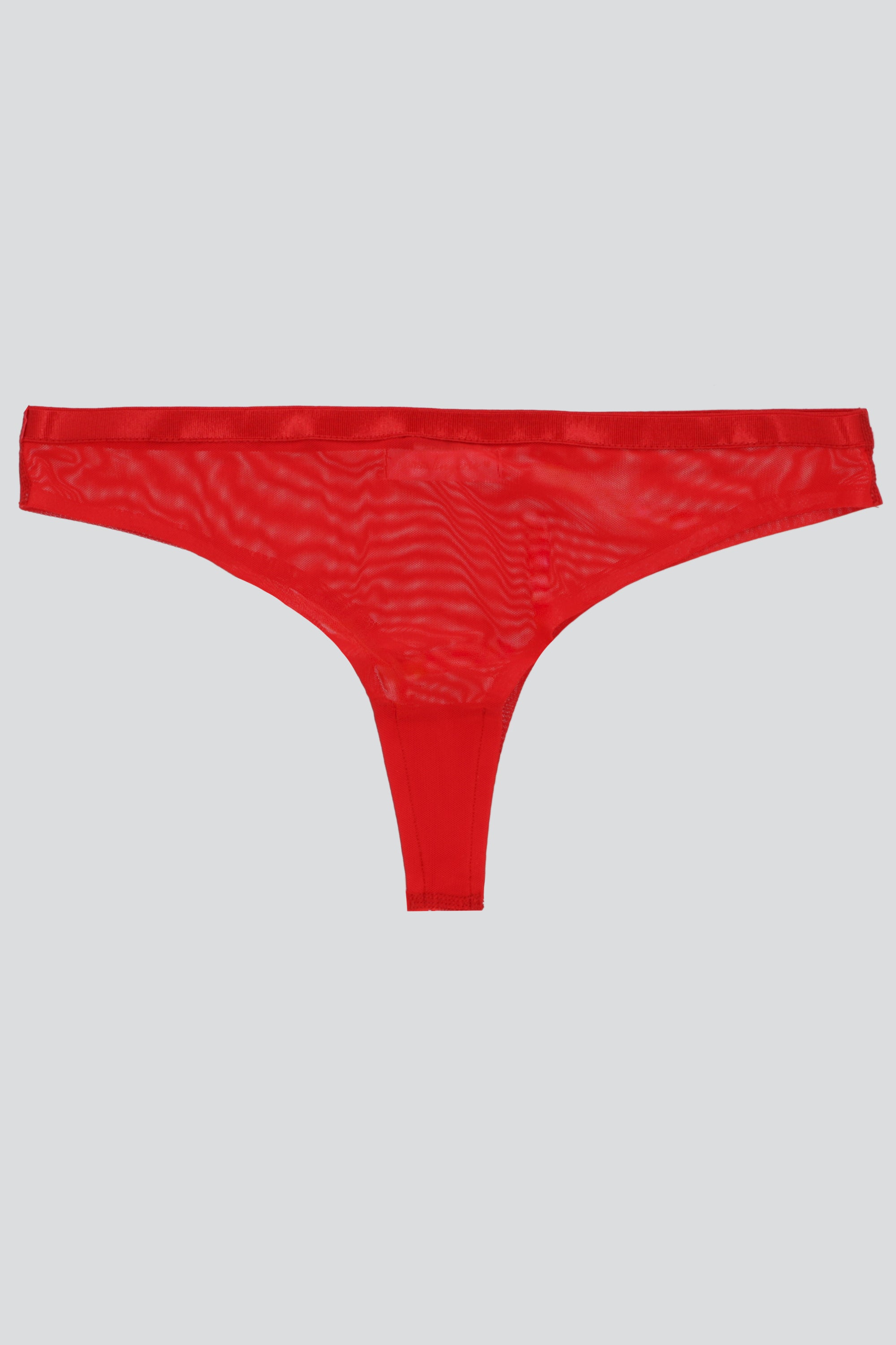 Tanga mesh ROJO