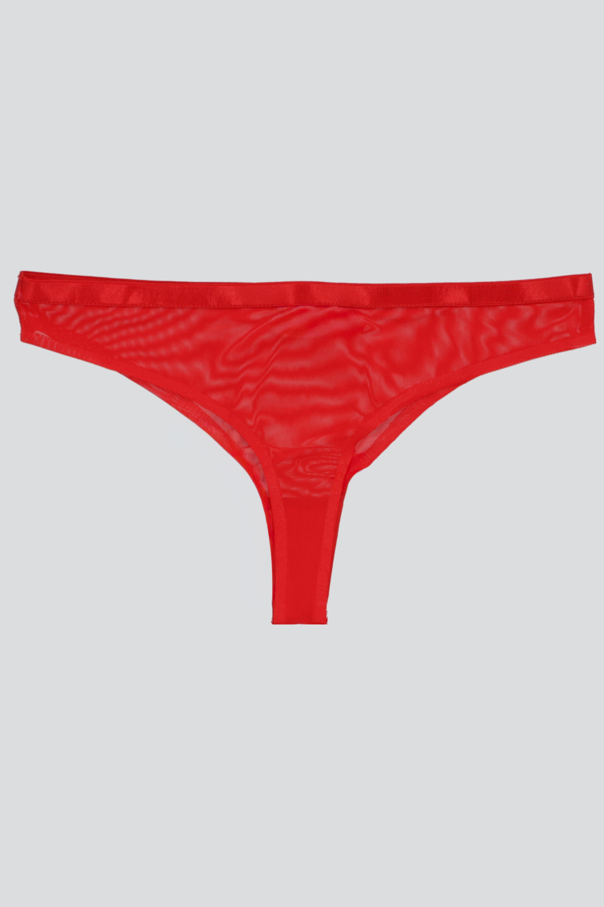 Tanga mesh ROJO