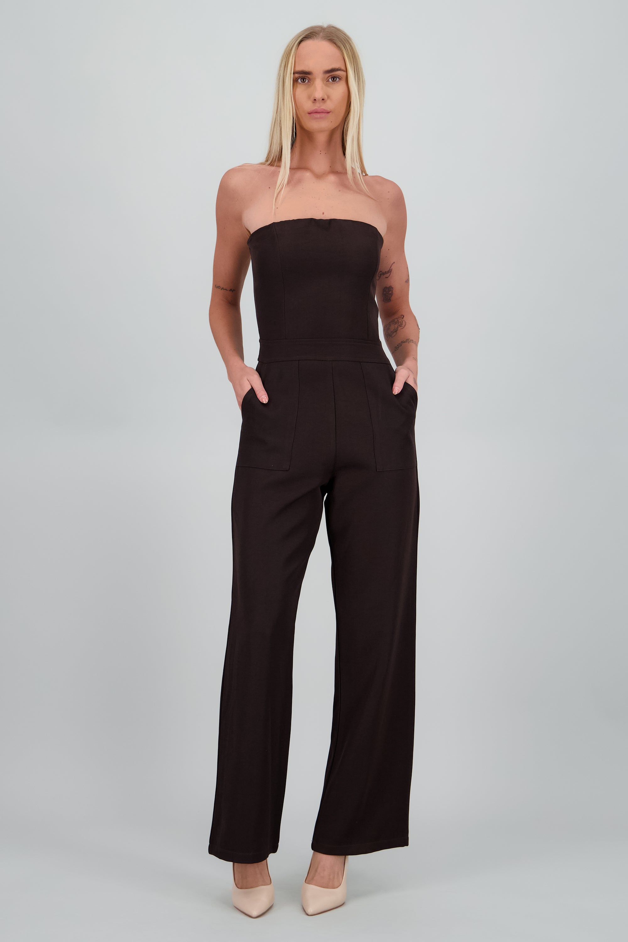 jumpsuit minimal fit CHOCOLATE