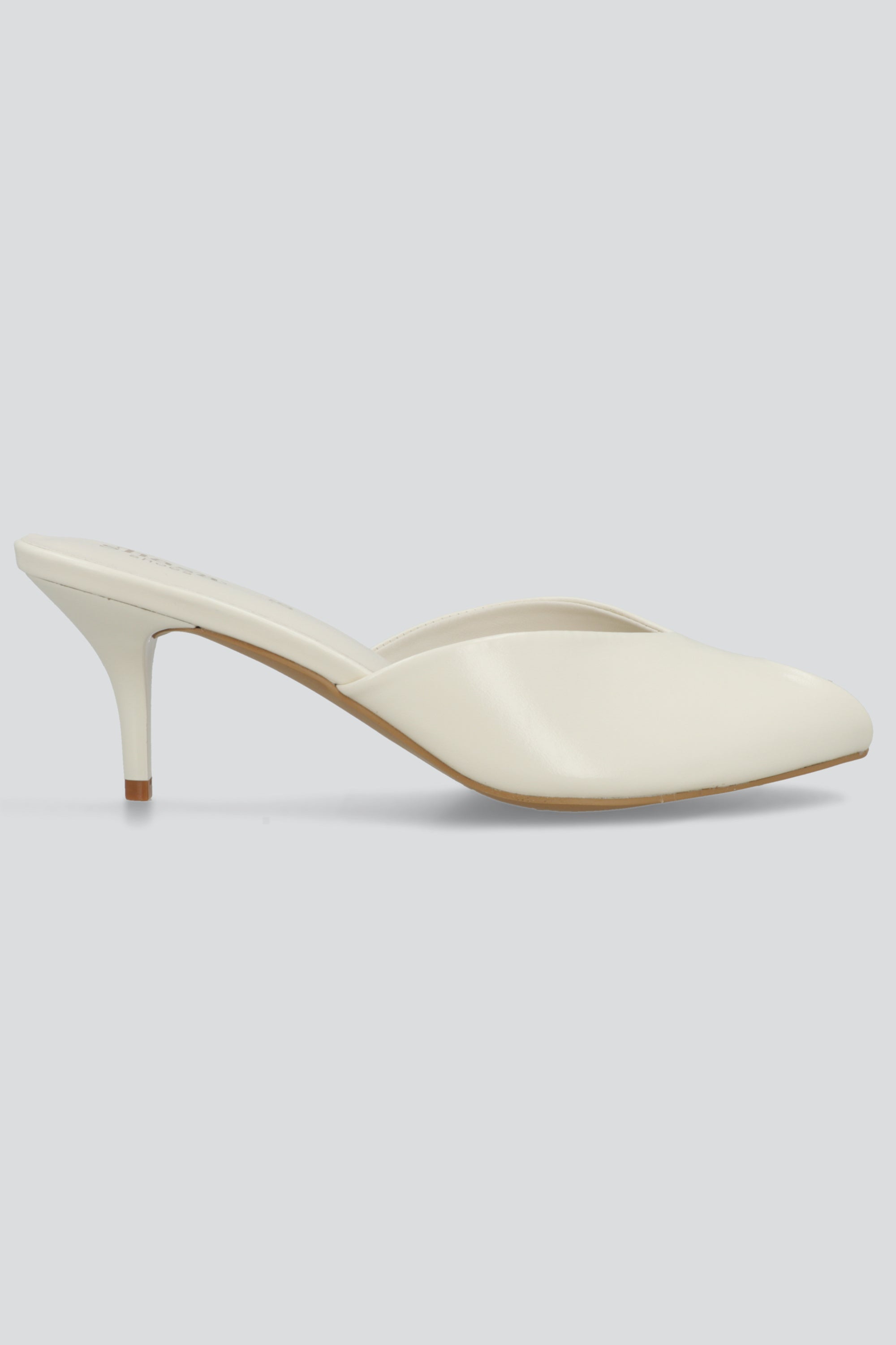 Tacon kitten pep toe HUESO