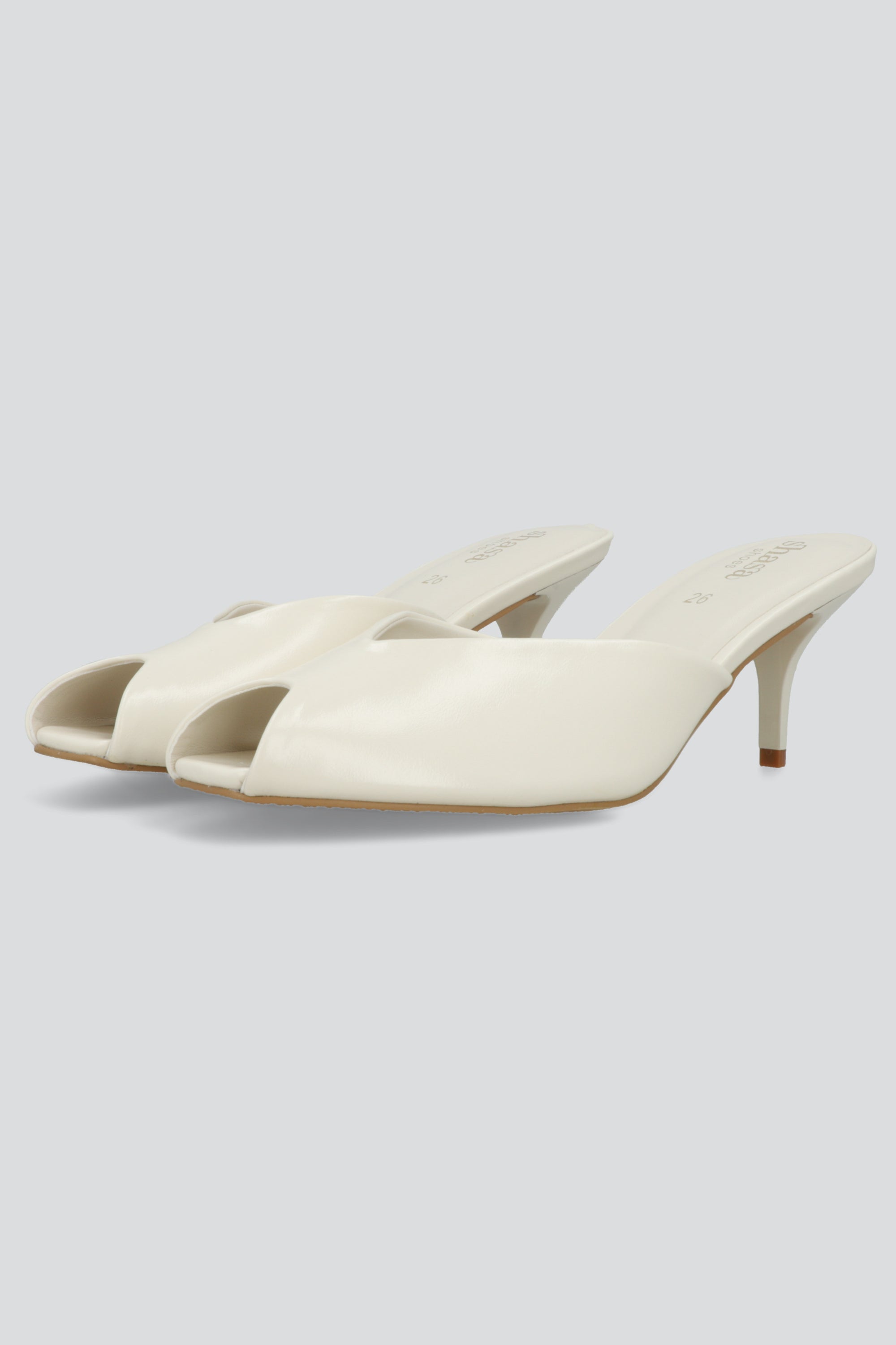 Tacon kitten pep toe HUESO