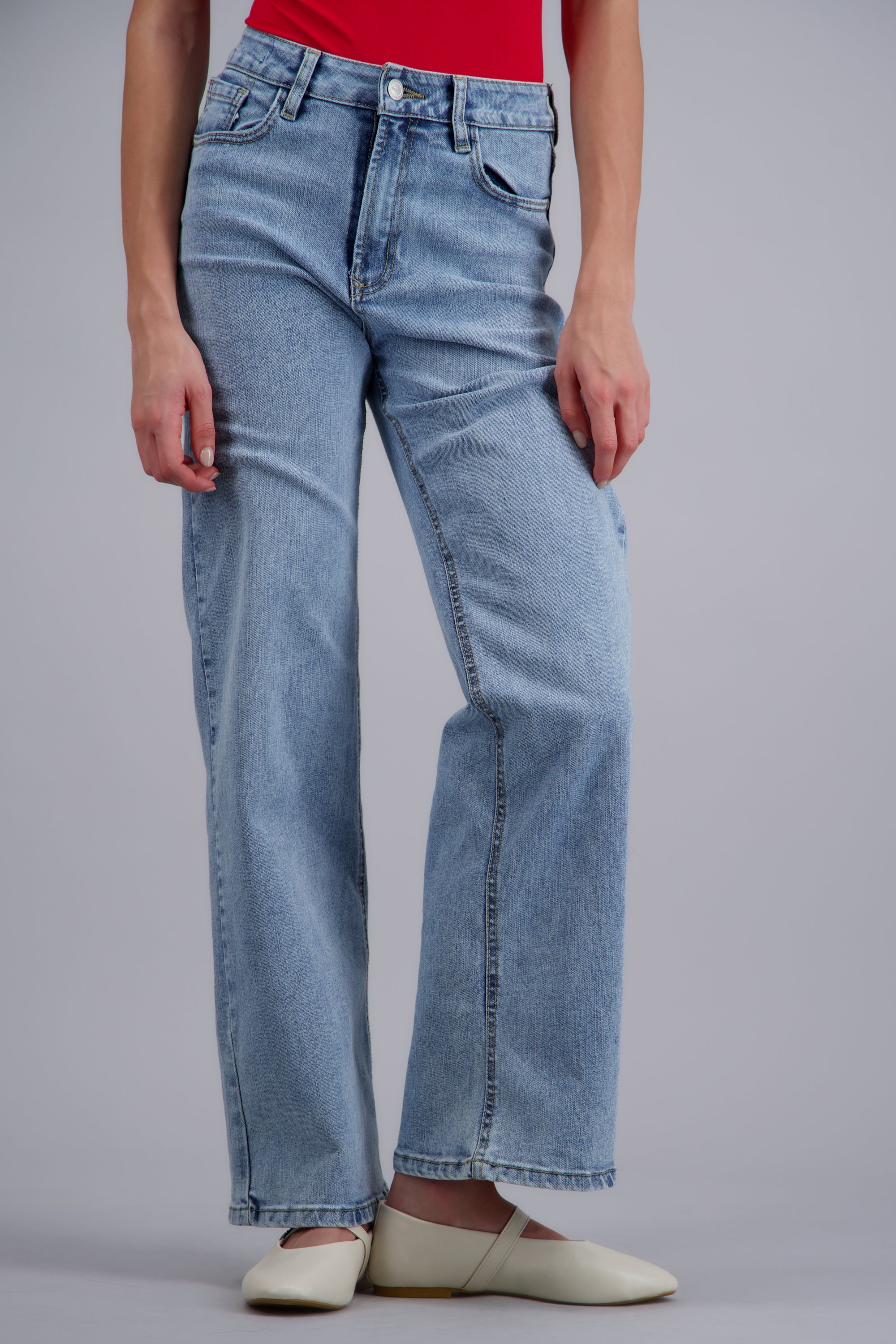 Flat mary jane suave HUESO