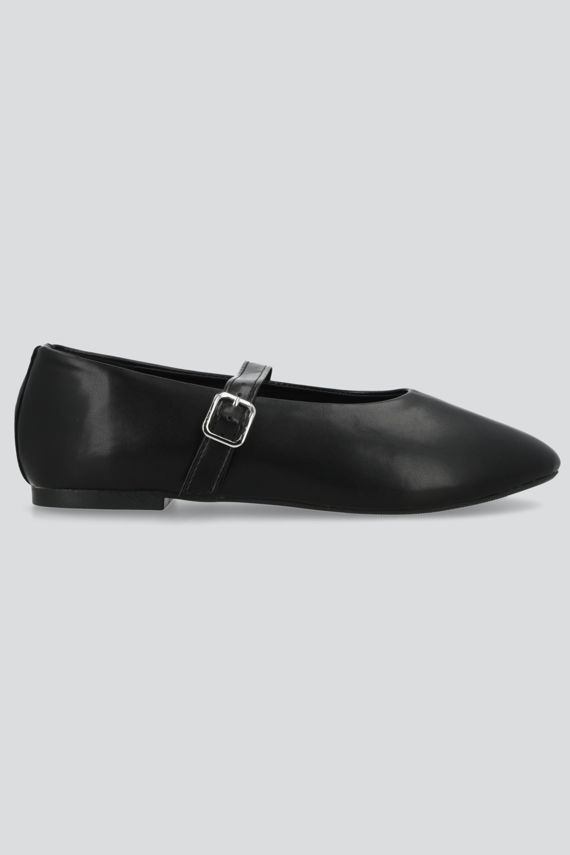 Flat mary jane suave NEGRO