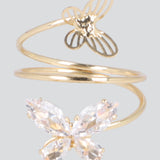 Anillo Twist Mariposa Color