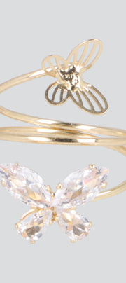 Anillo Twist Mariposa Color