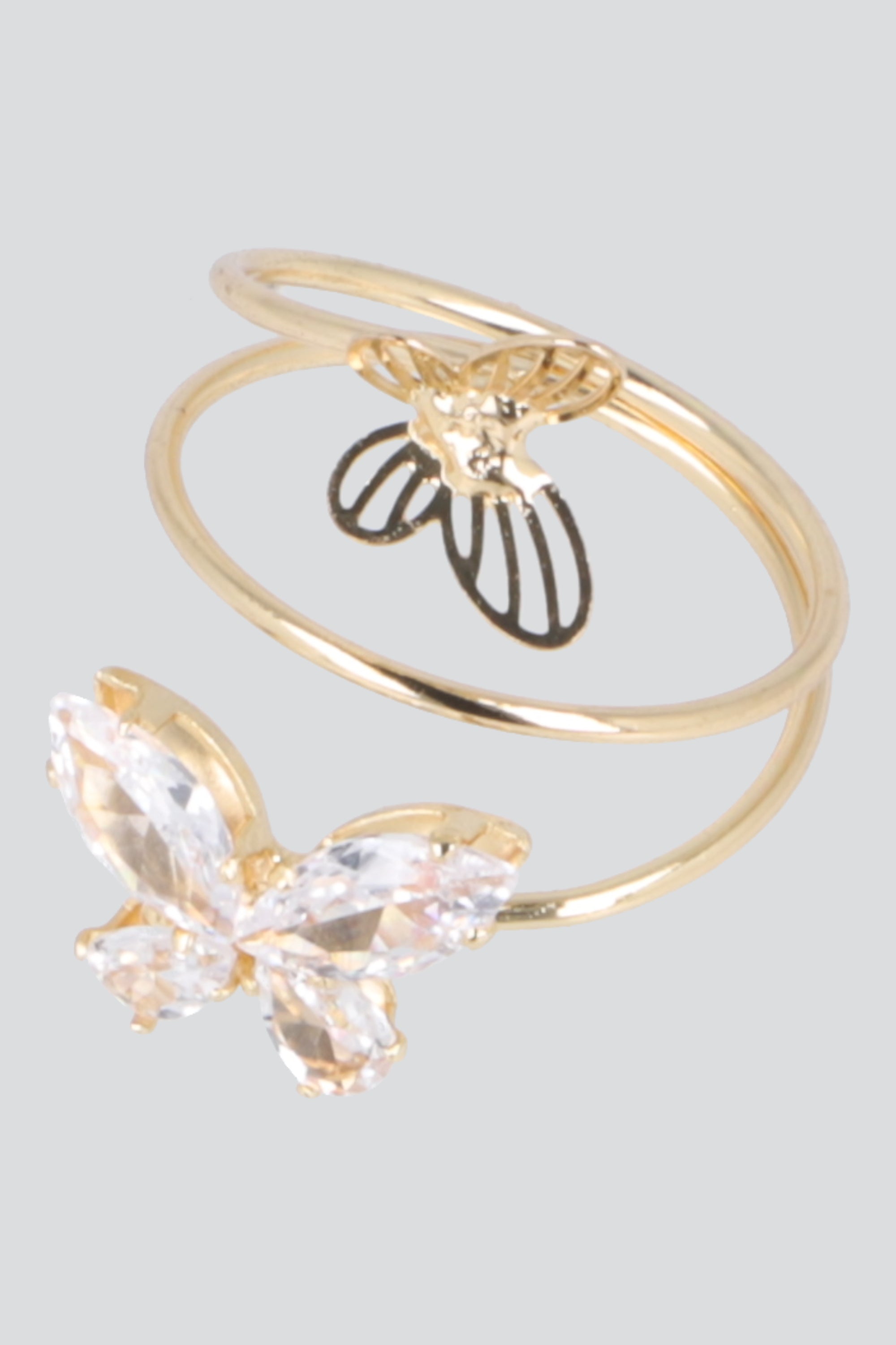 Anillo Twist Mariposa Color