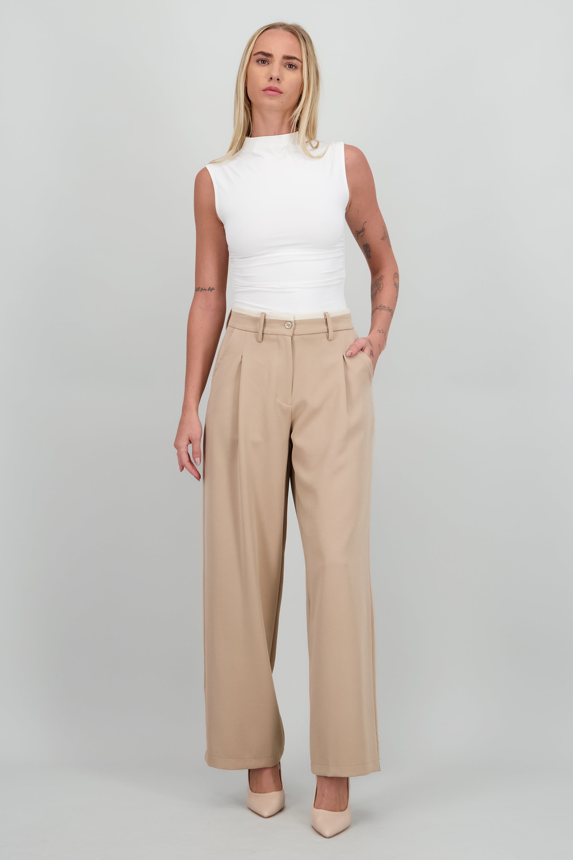 Pantalon sastre doble pretina ARENA