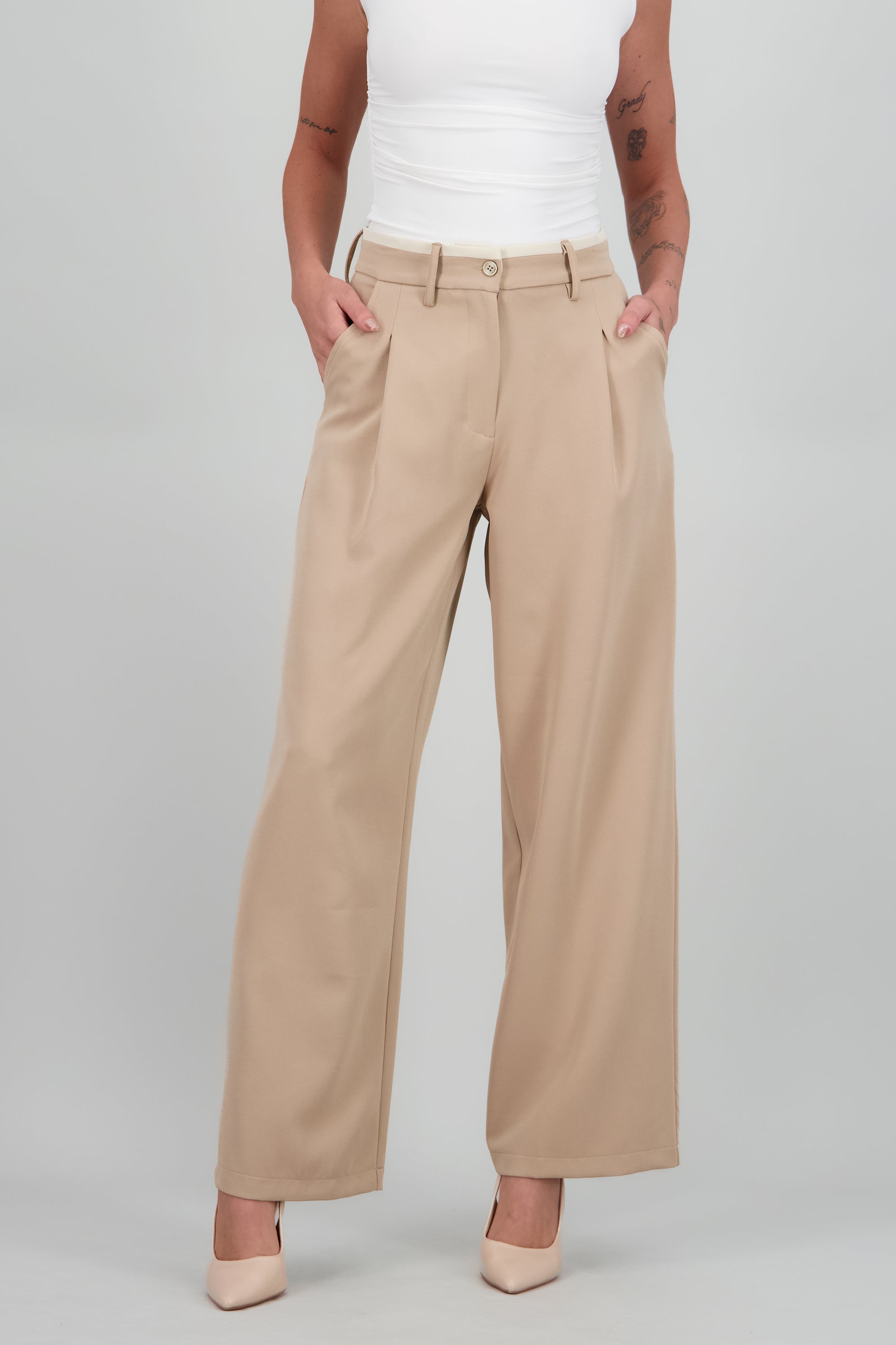 Pantalon sastre doble pretina ARENA