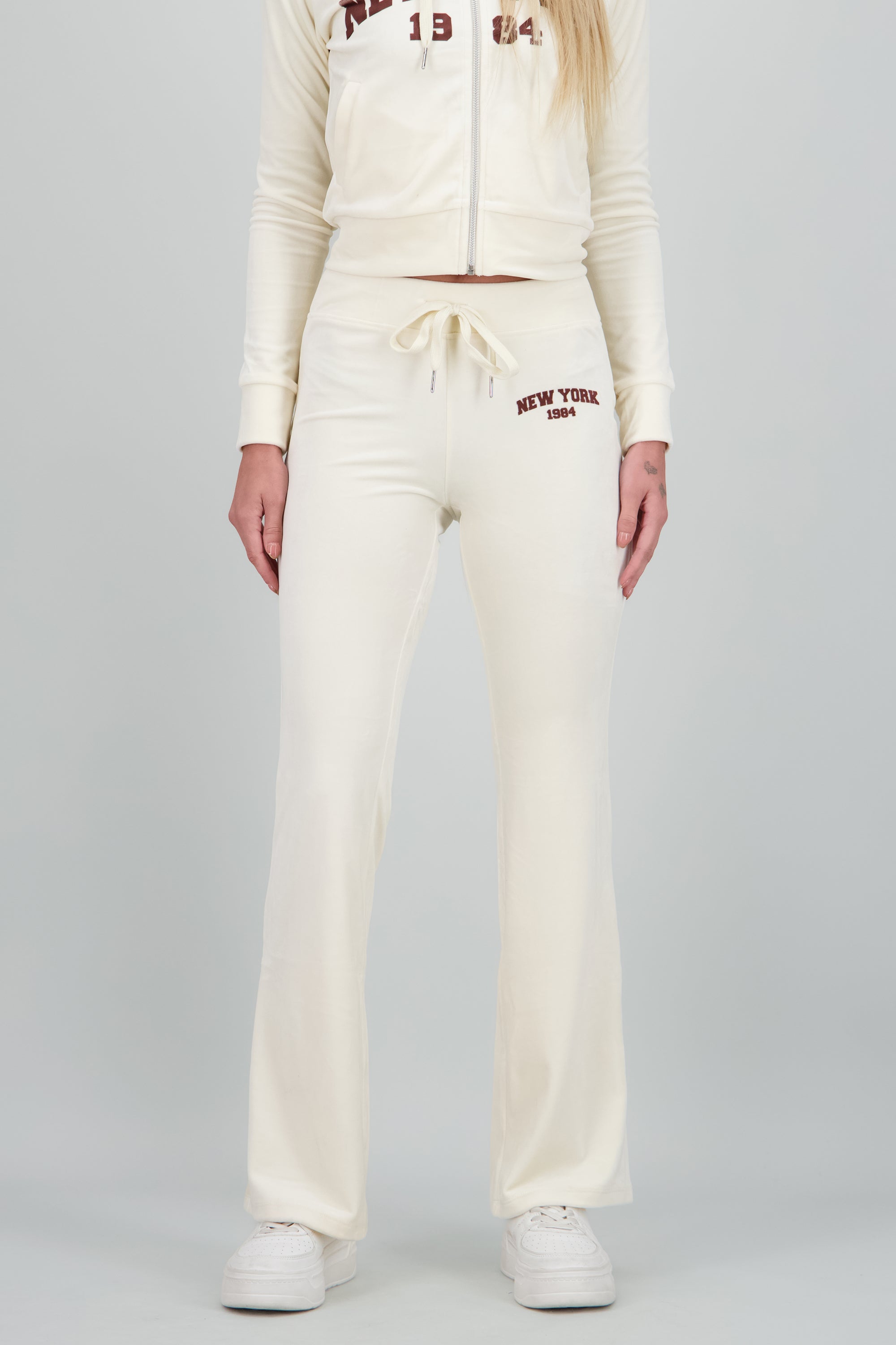 Pants velvet New York CREMA