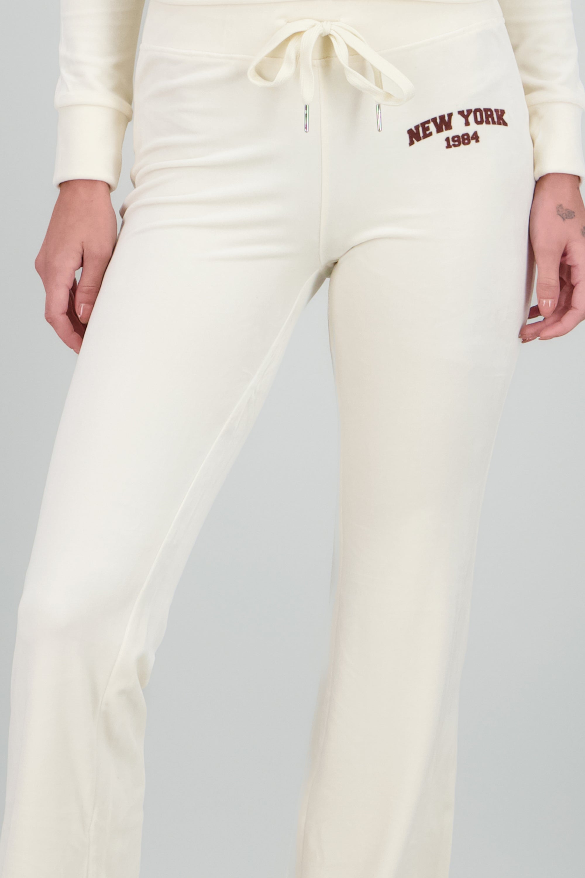 Pants velvet New York CREMA