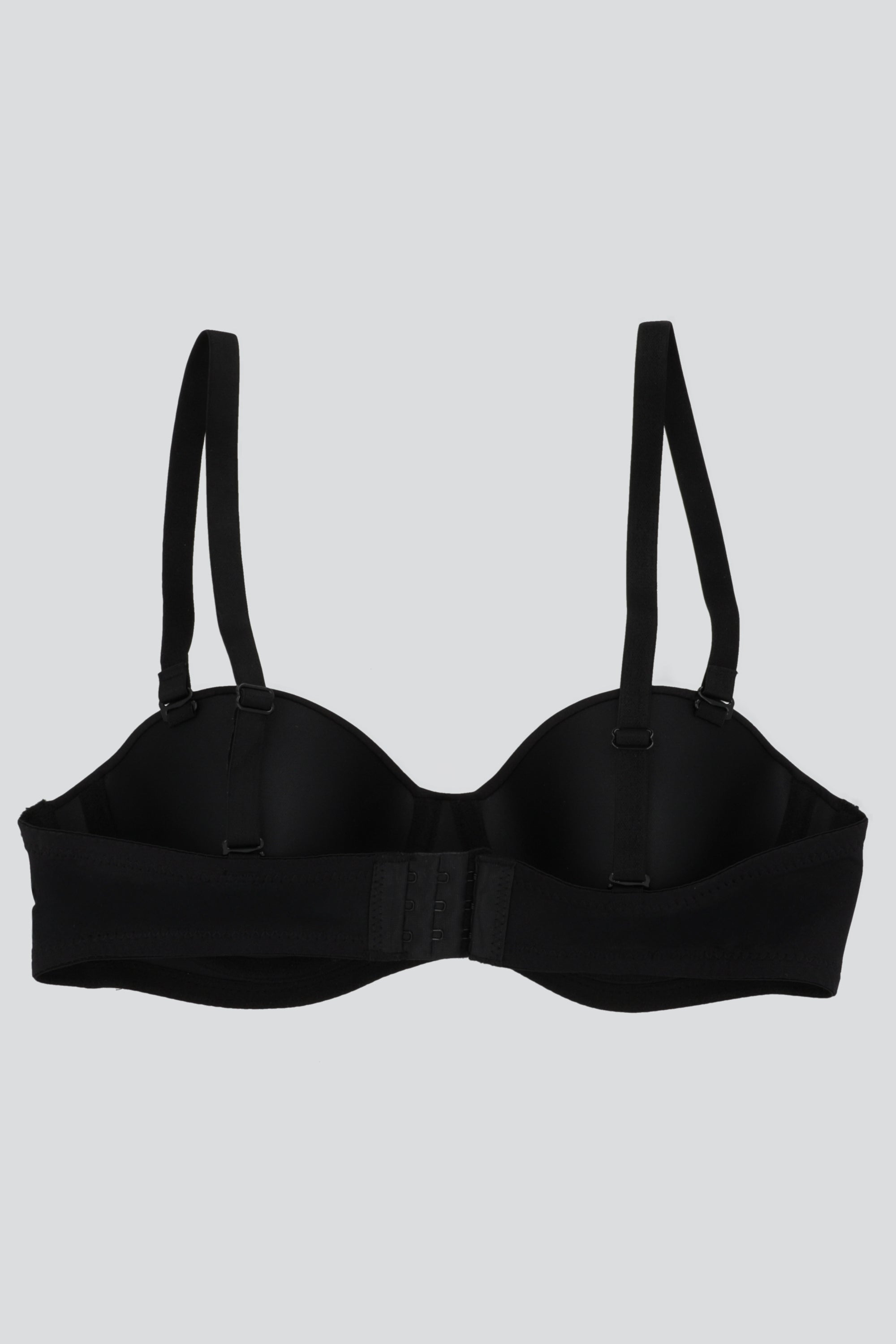 Bra con tirantes removibles NEGRO