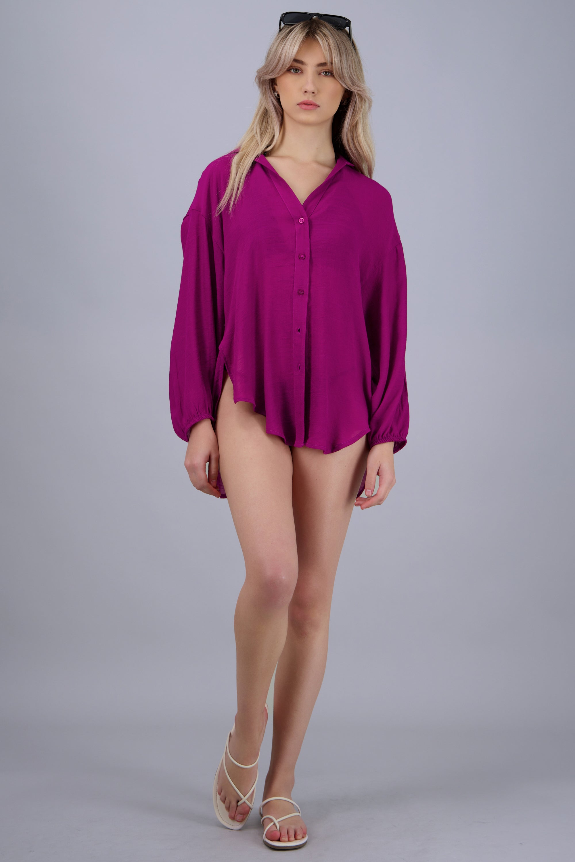 Sandalia tiras deod piping BLANCO