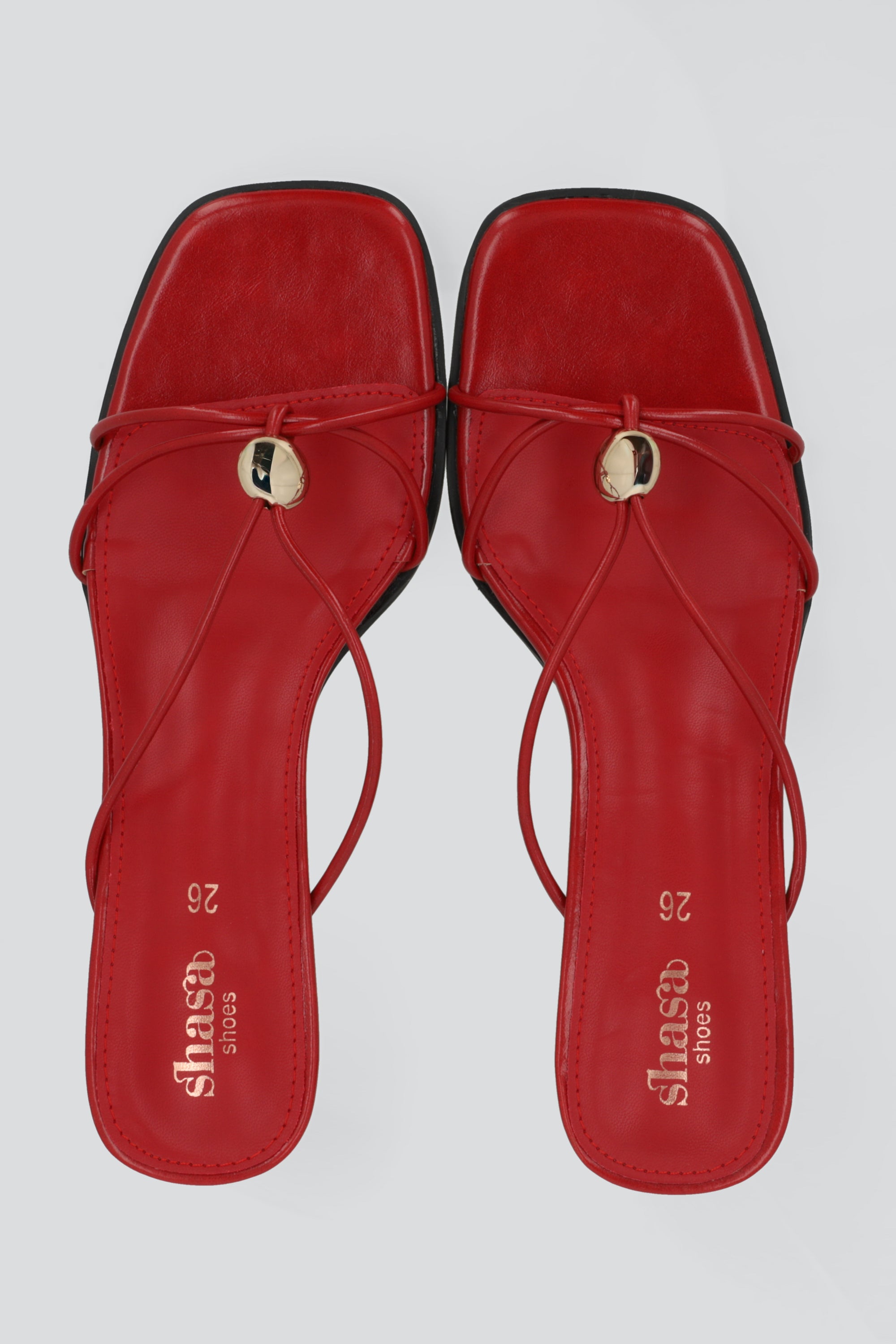 Tacon kitten esperas metalica ROJO