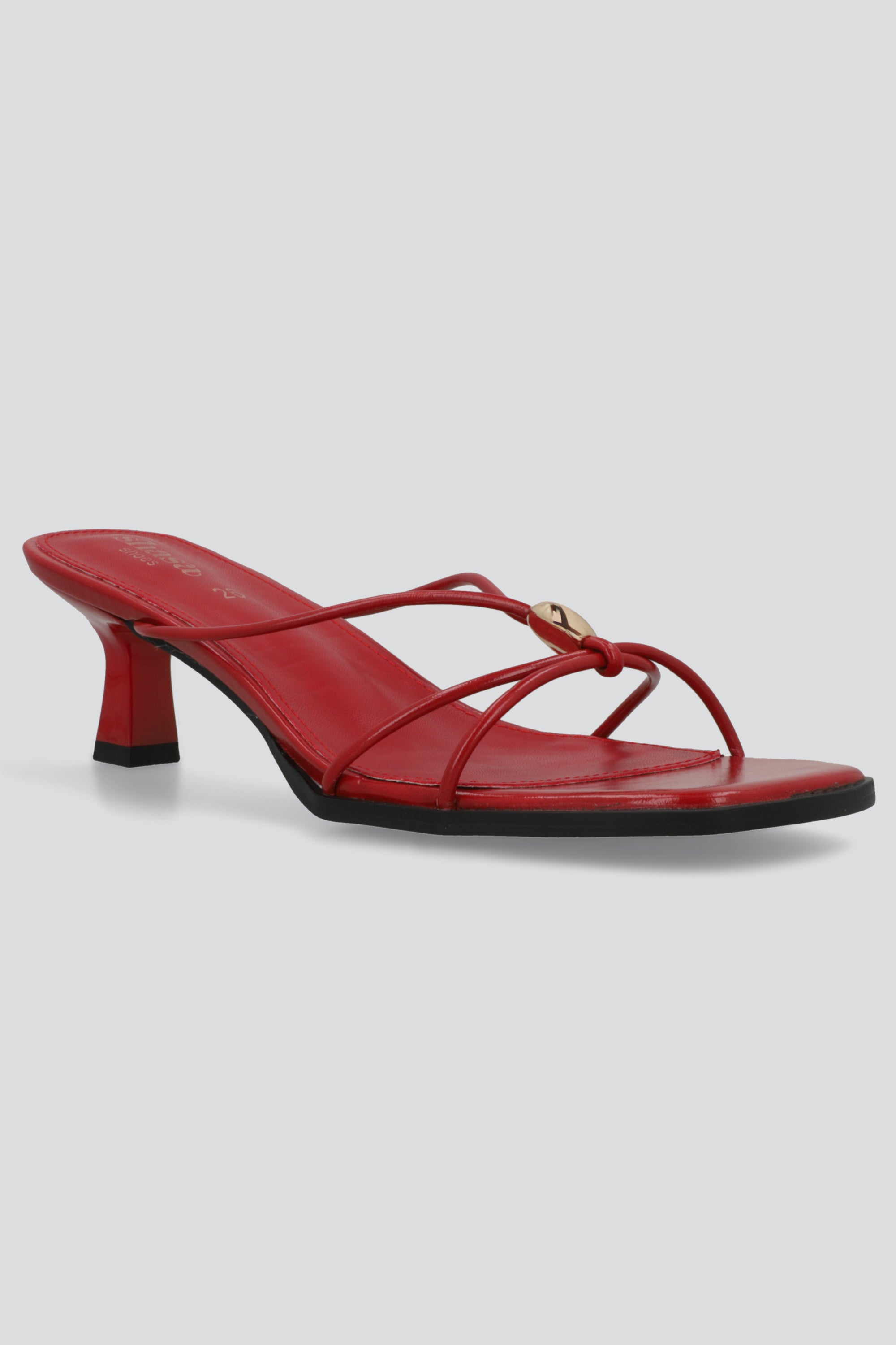 Tacon kitten esperas metalica ROJO