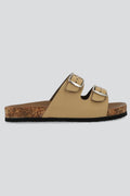 Sandalia dos hebillas corcho