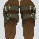 Sandalia dos hebillas corcho