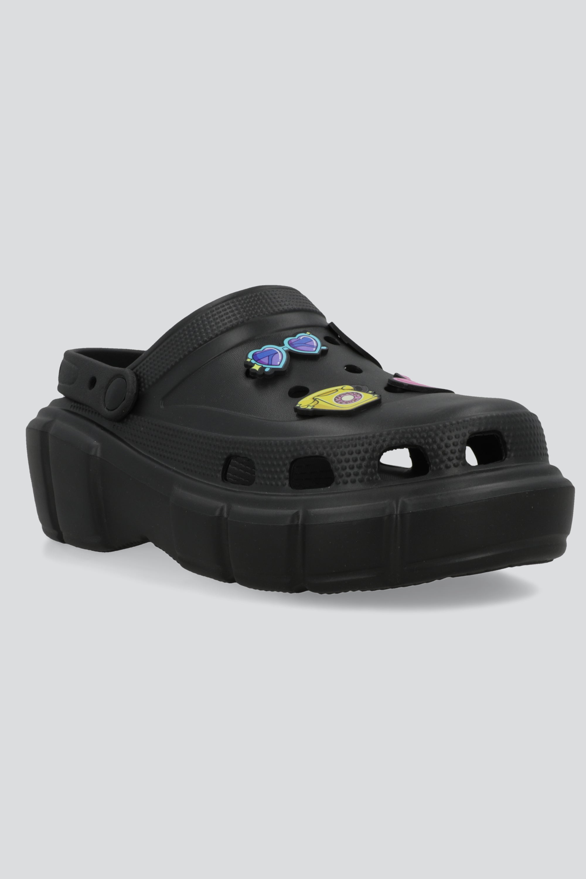 Zueco eva charms cool NEGRO