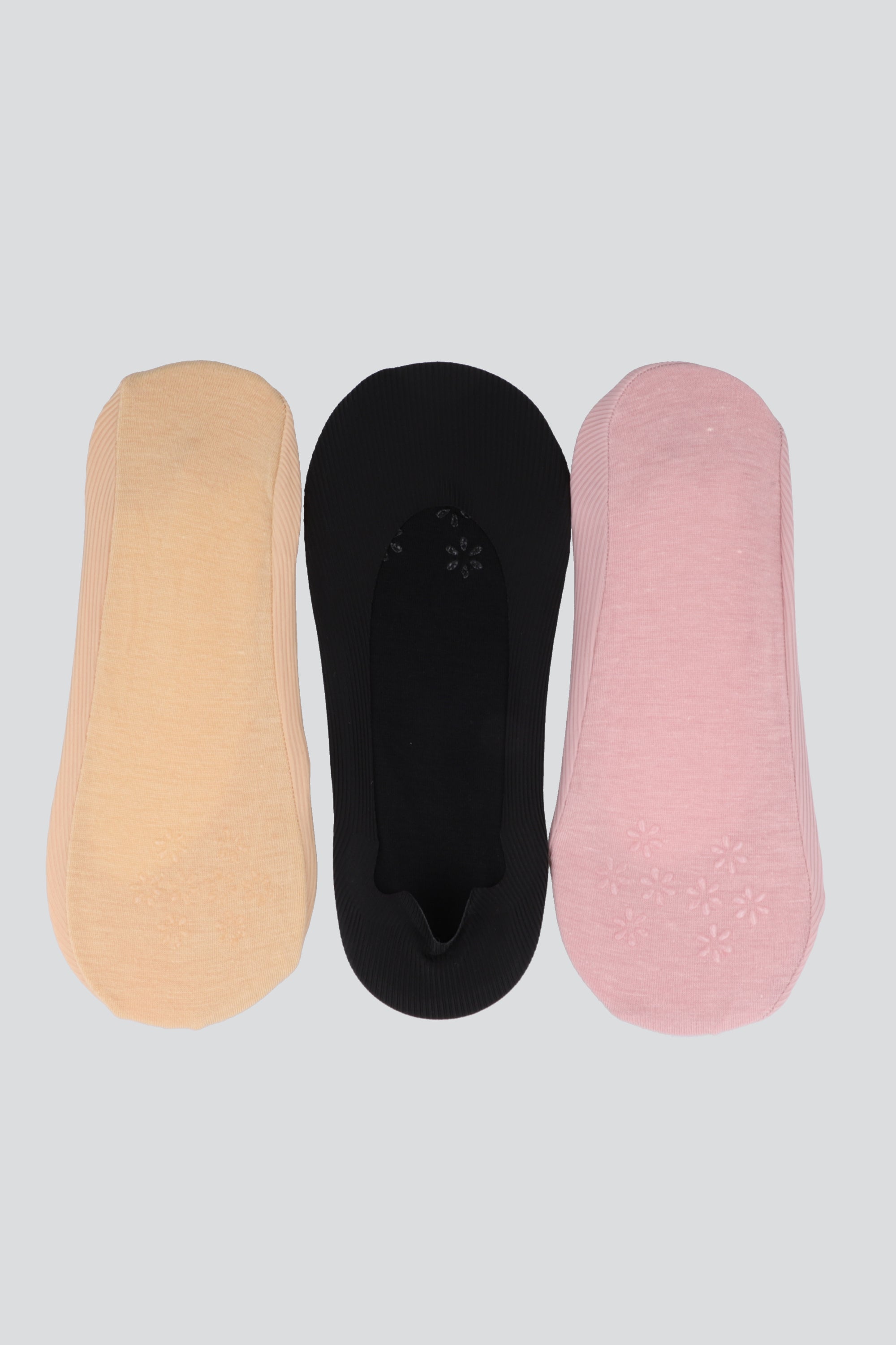 Tripack cubrepie seamless NEGRO COMBO