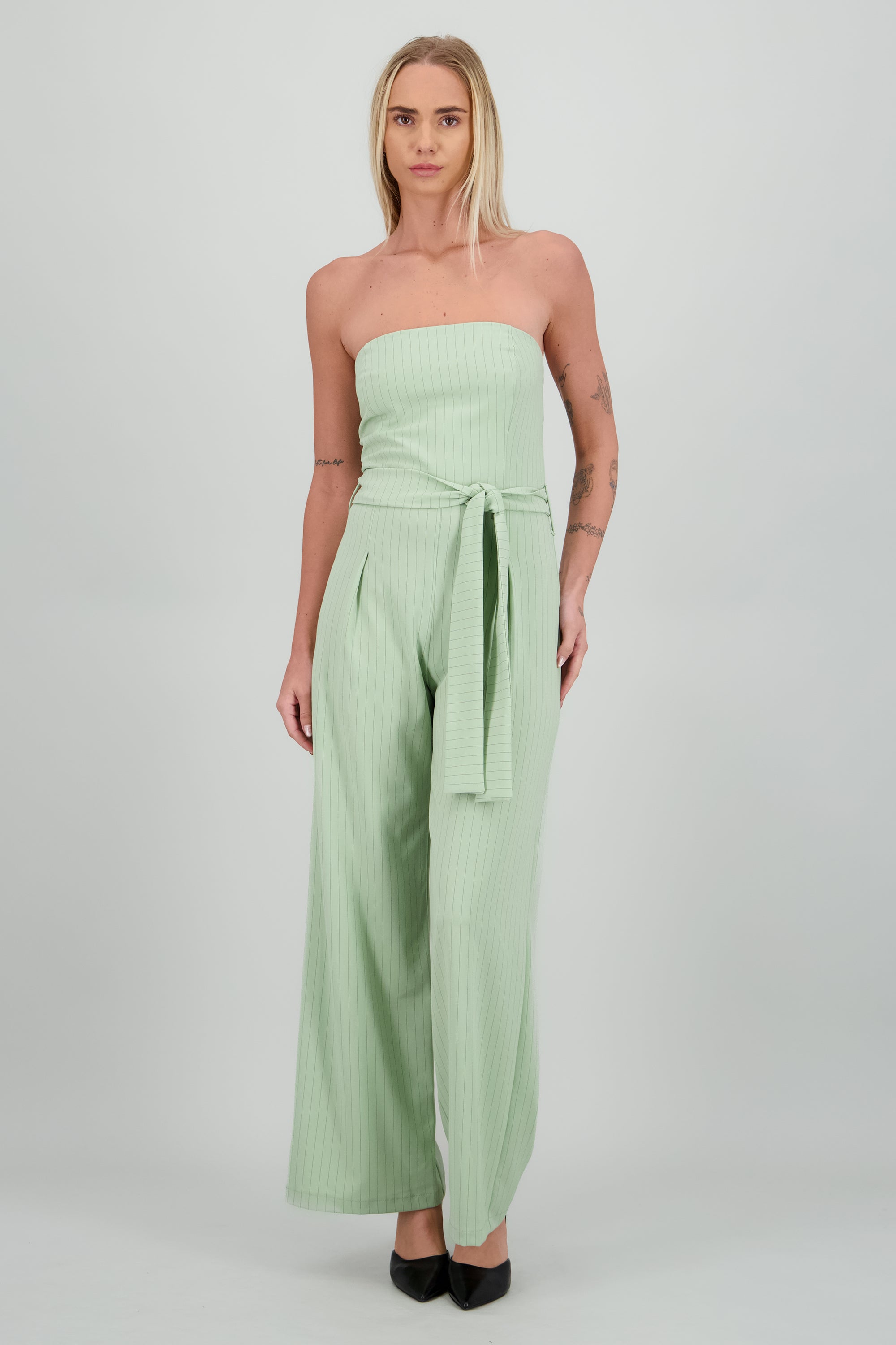 Jumpsuit strapples rayas SAGE
