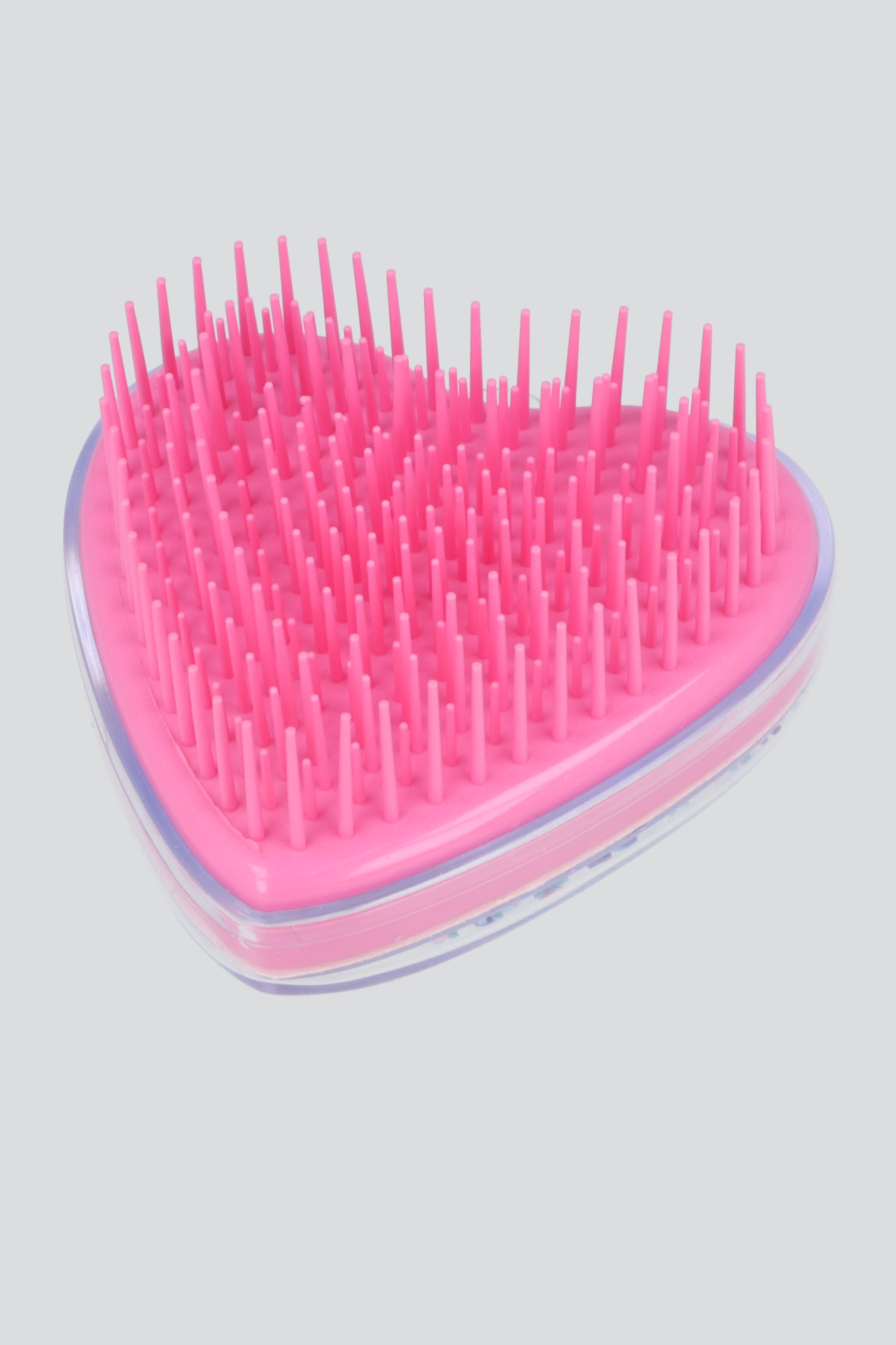 Cepillo desenredante corazon ROSA