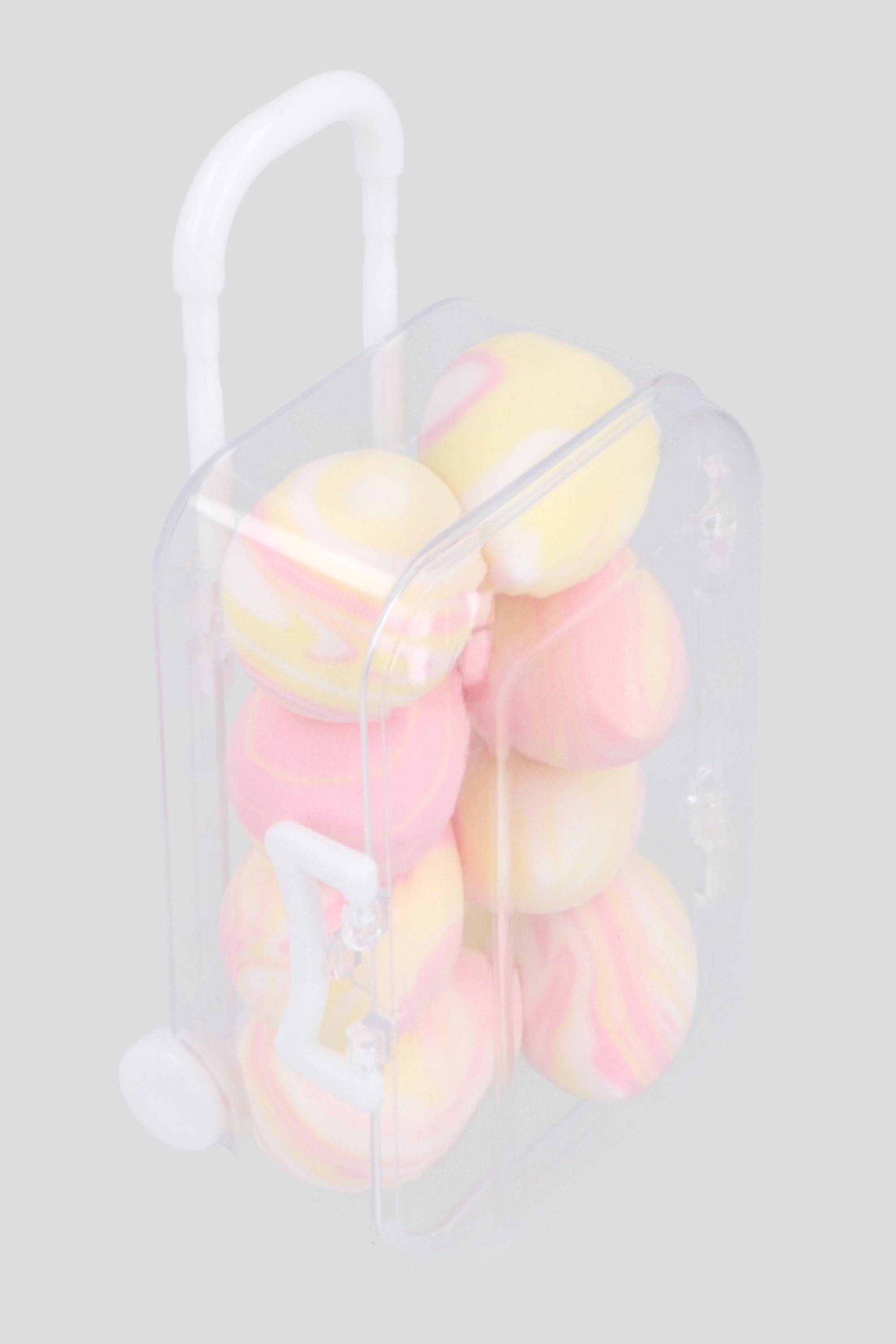 Mini maleta con 8 mini blenders marmol