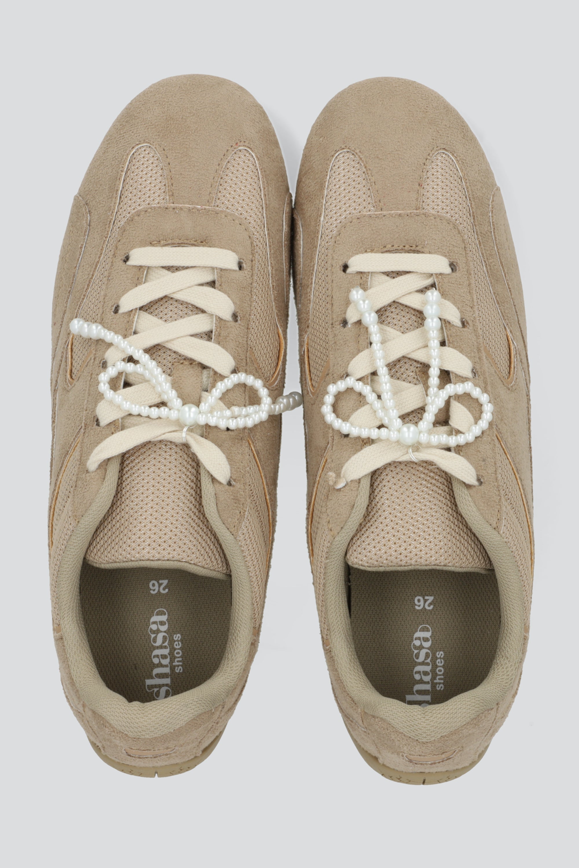 Tenis clasico cortes TAUPE