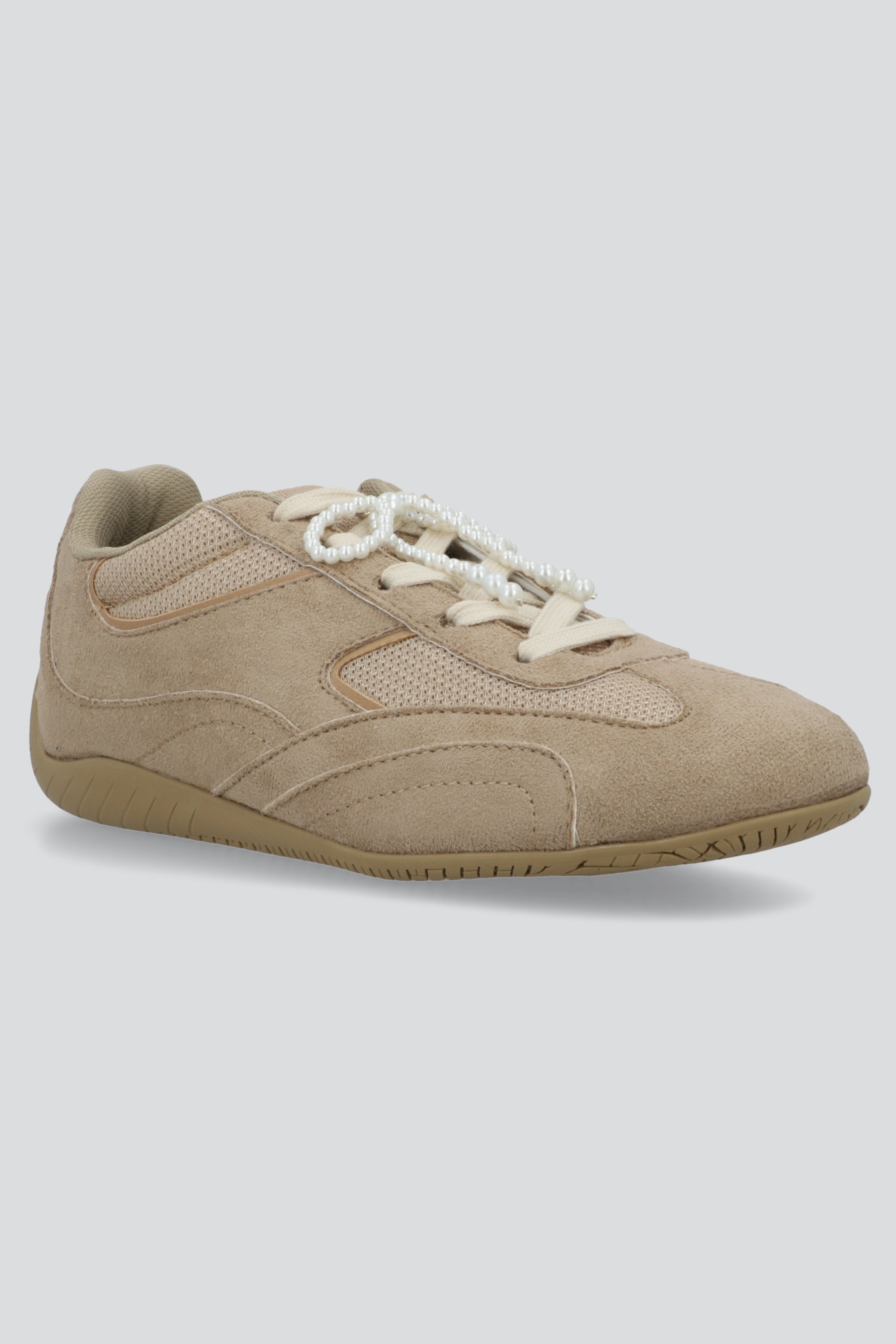 Tenis clasico cortes TAUPE