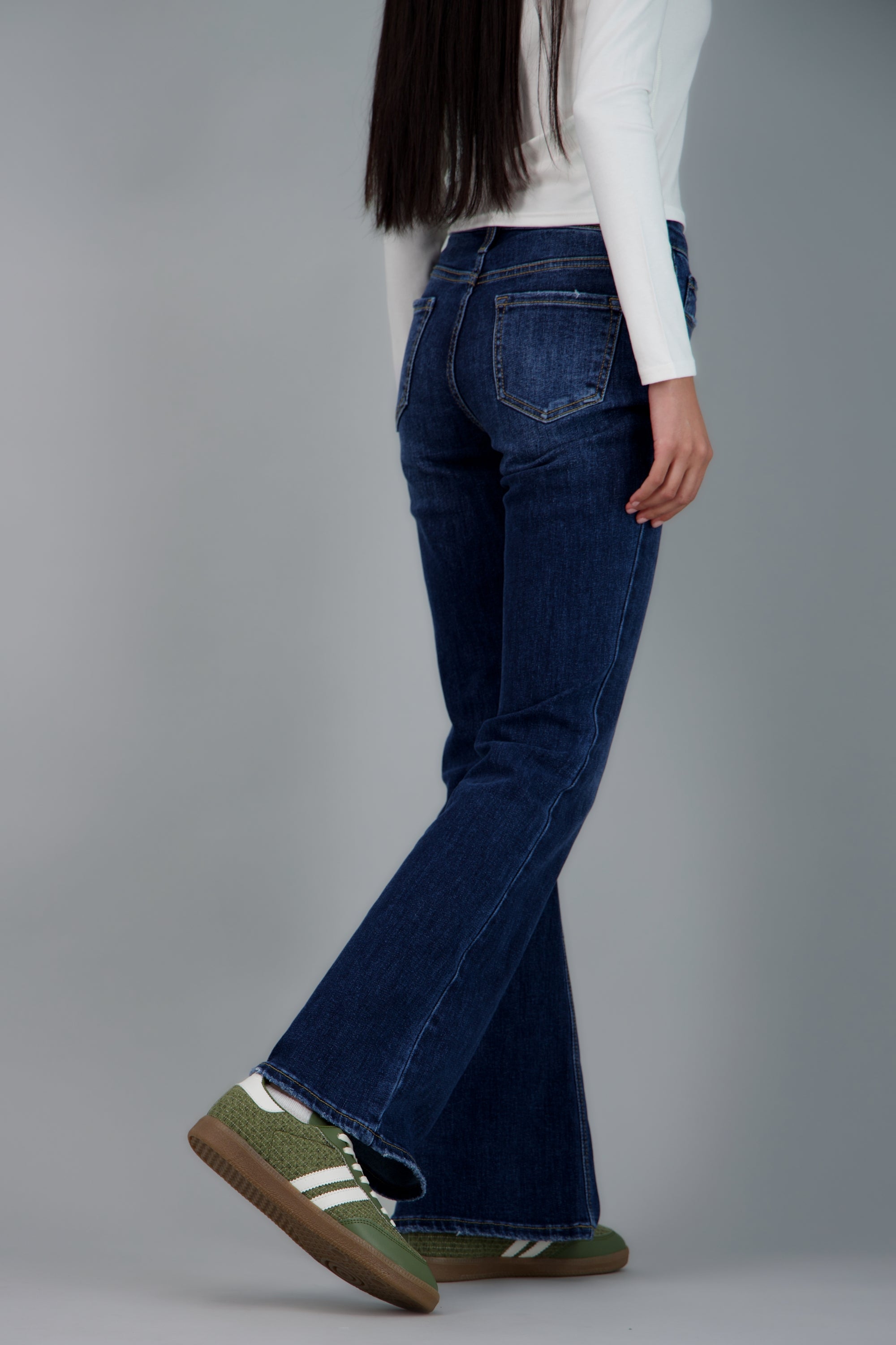 Tenis dos lineas tejido SAGE