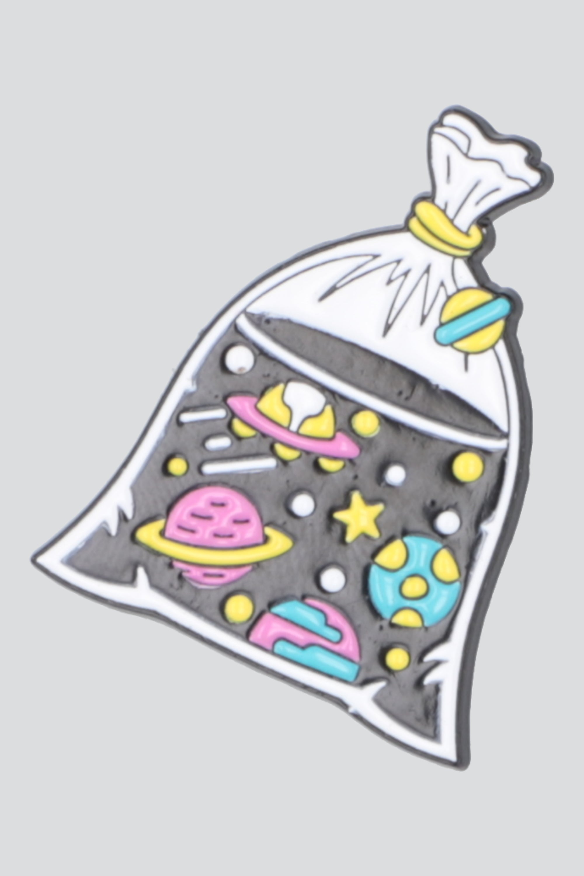 Pin bolsa espacial NEGRO