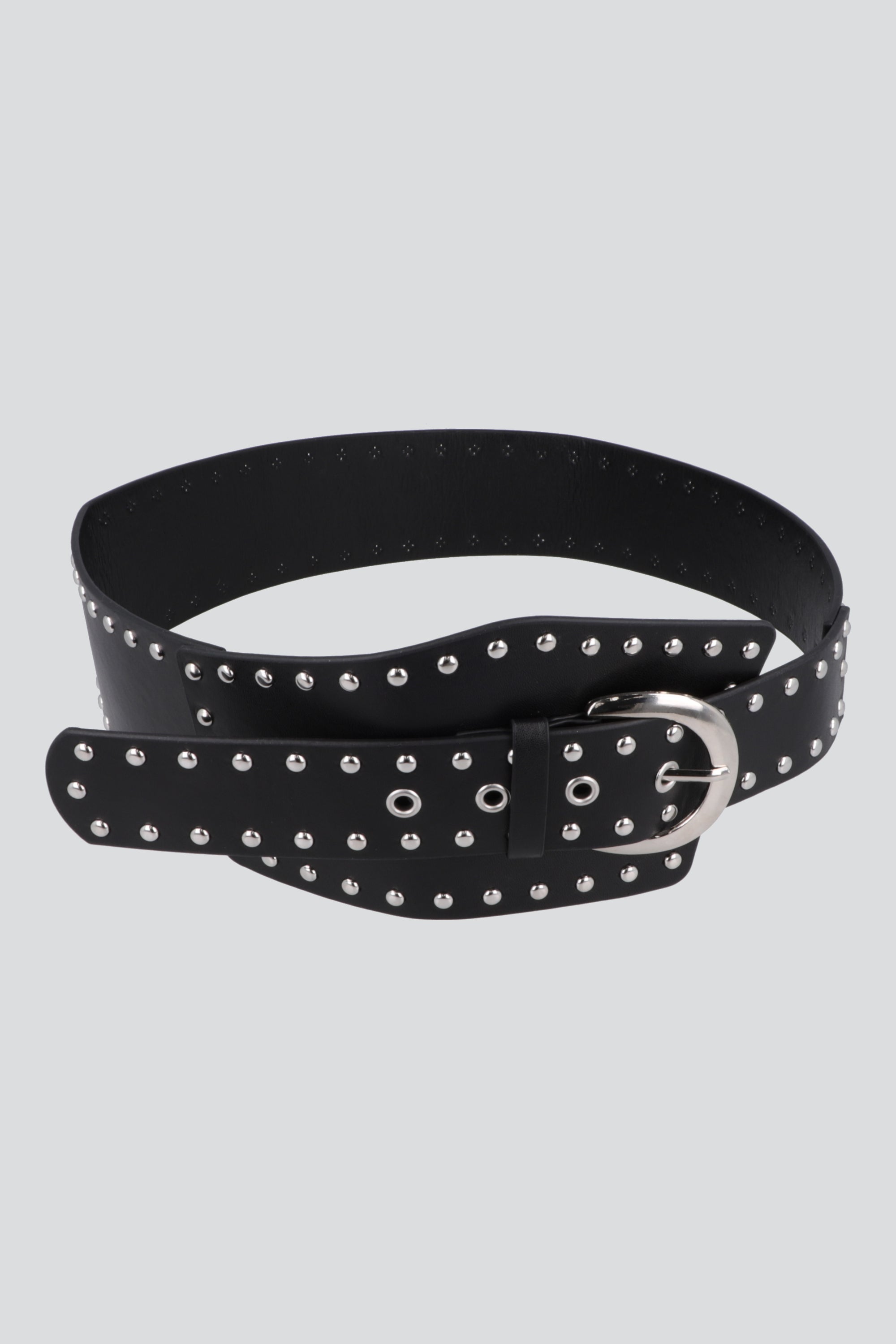 Cinturon cadena asimetrico NEGRO