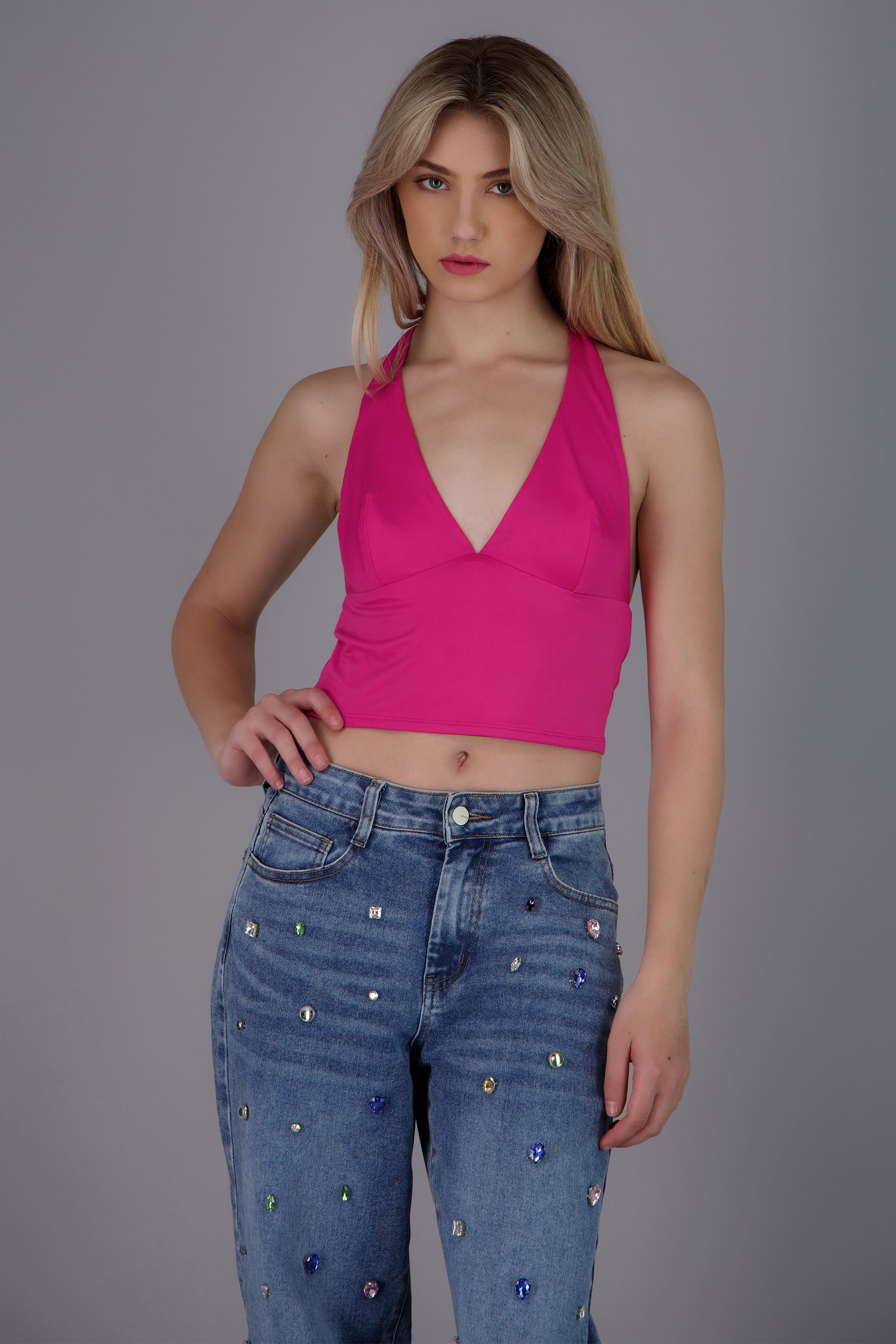 Top halter de amarre FIUSHA