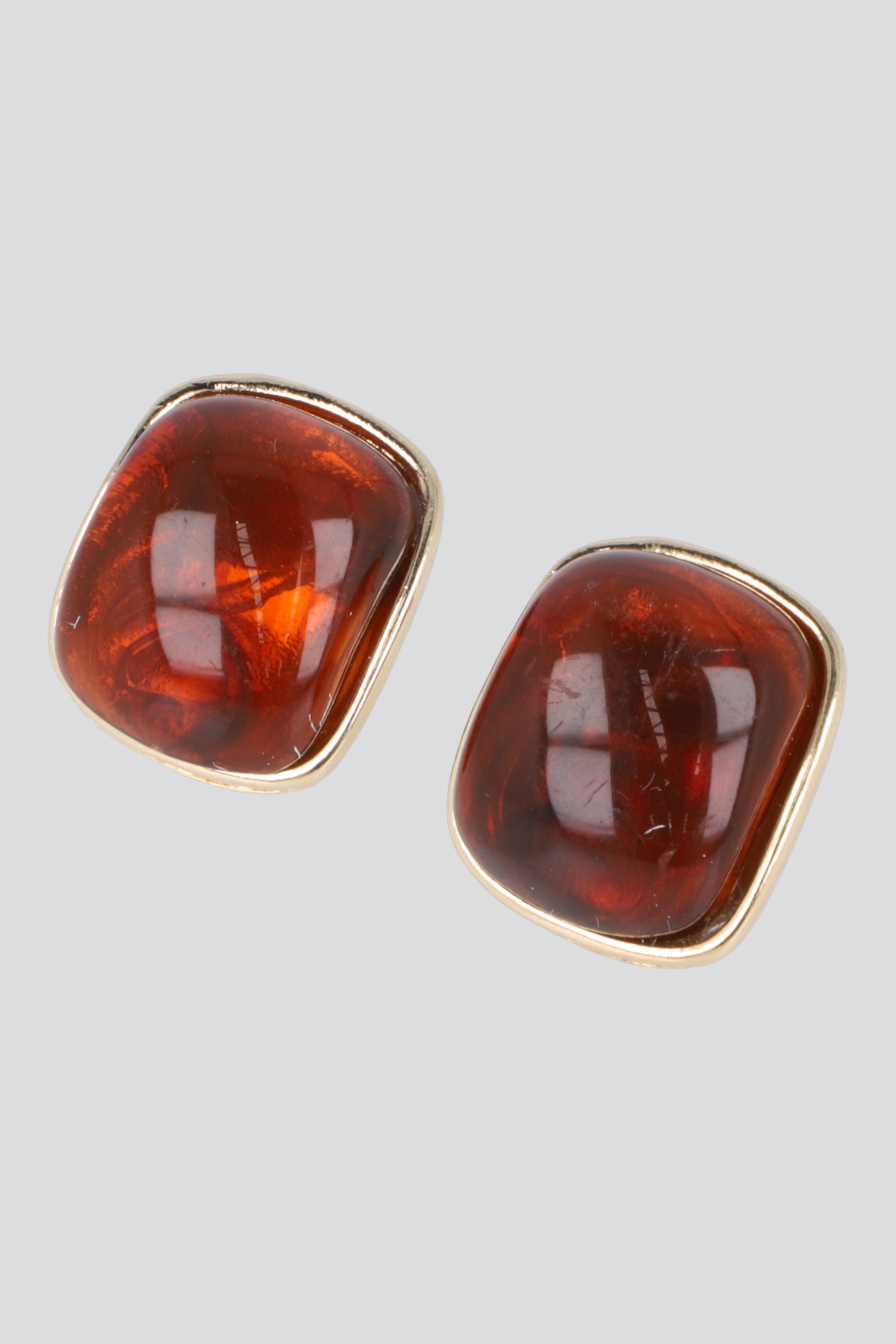 Aretes circulo cristal CAFE