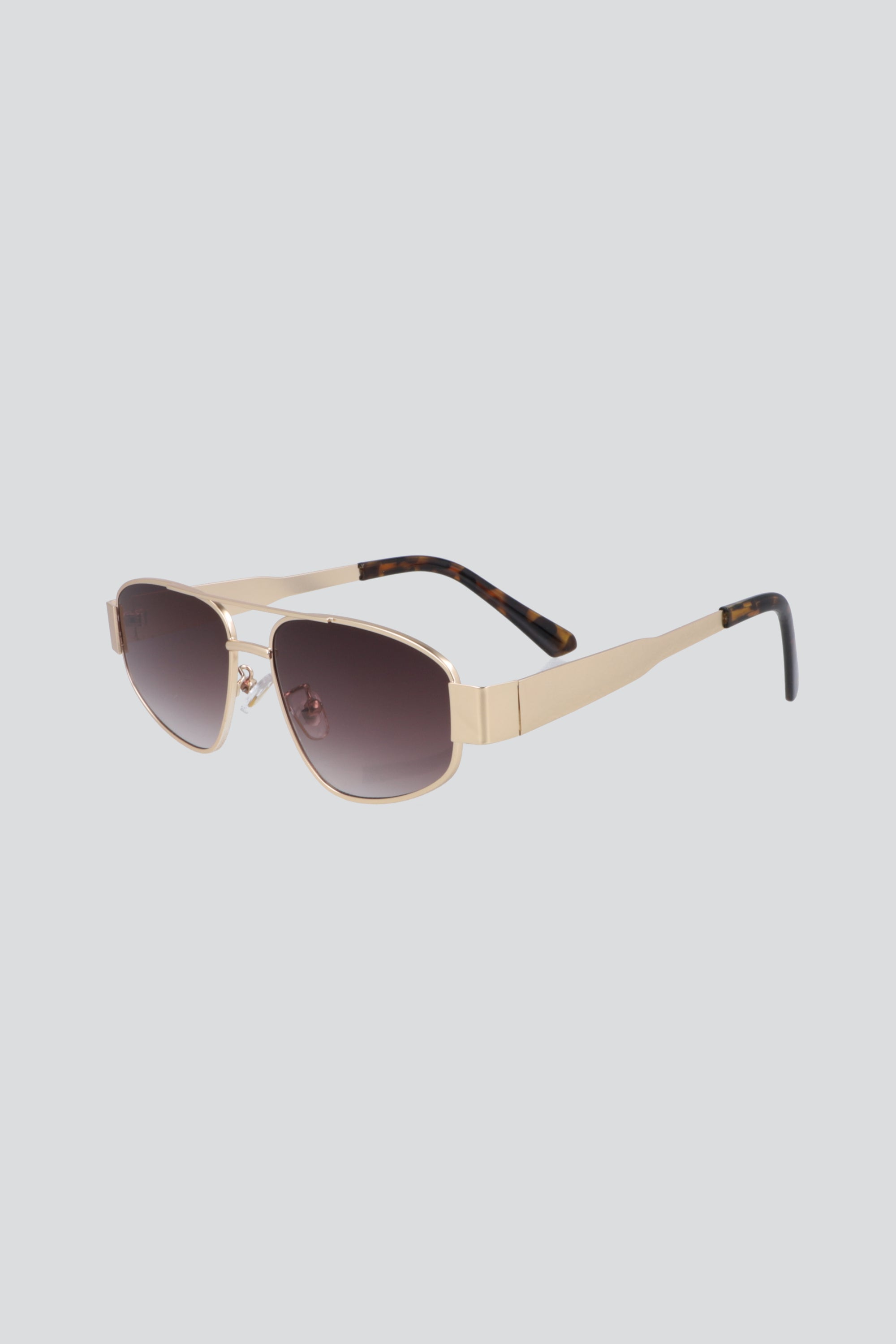 Lentes semi aviador doble puente CAFE