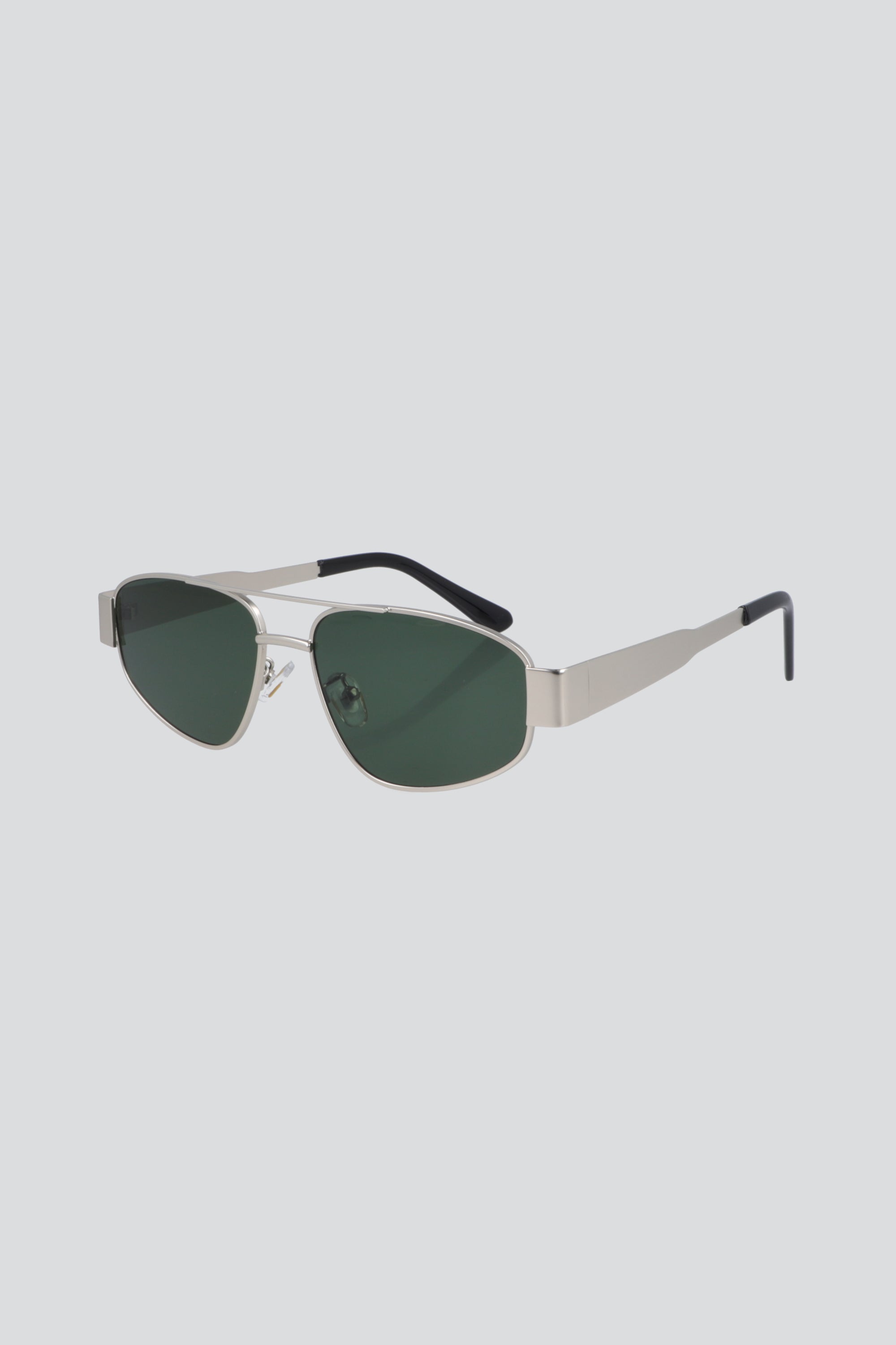Lentes semi aviador doble puente VERDE
