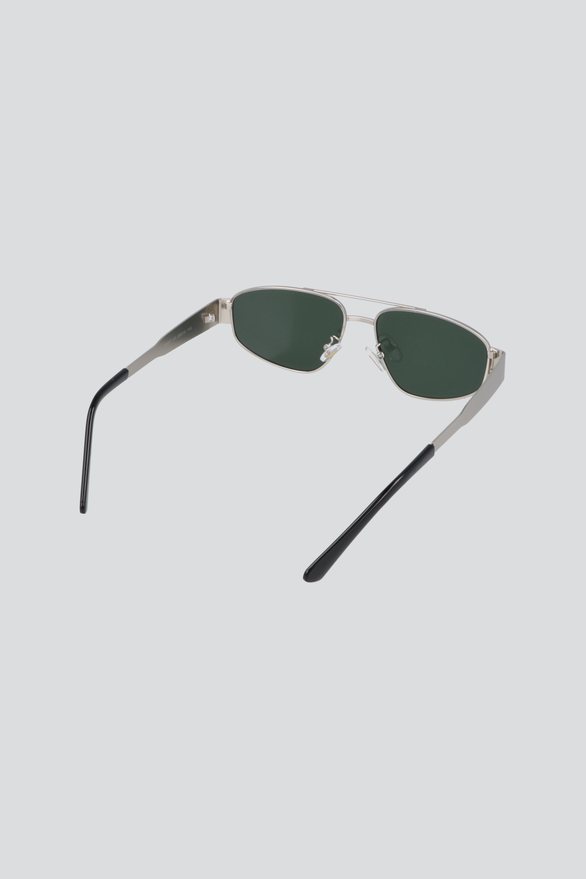 Lentes semi aviador doble puente VERDE