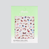 Estampas para uñas perro salchicha