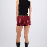 Falda mini lentejuelas