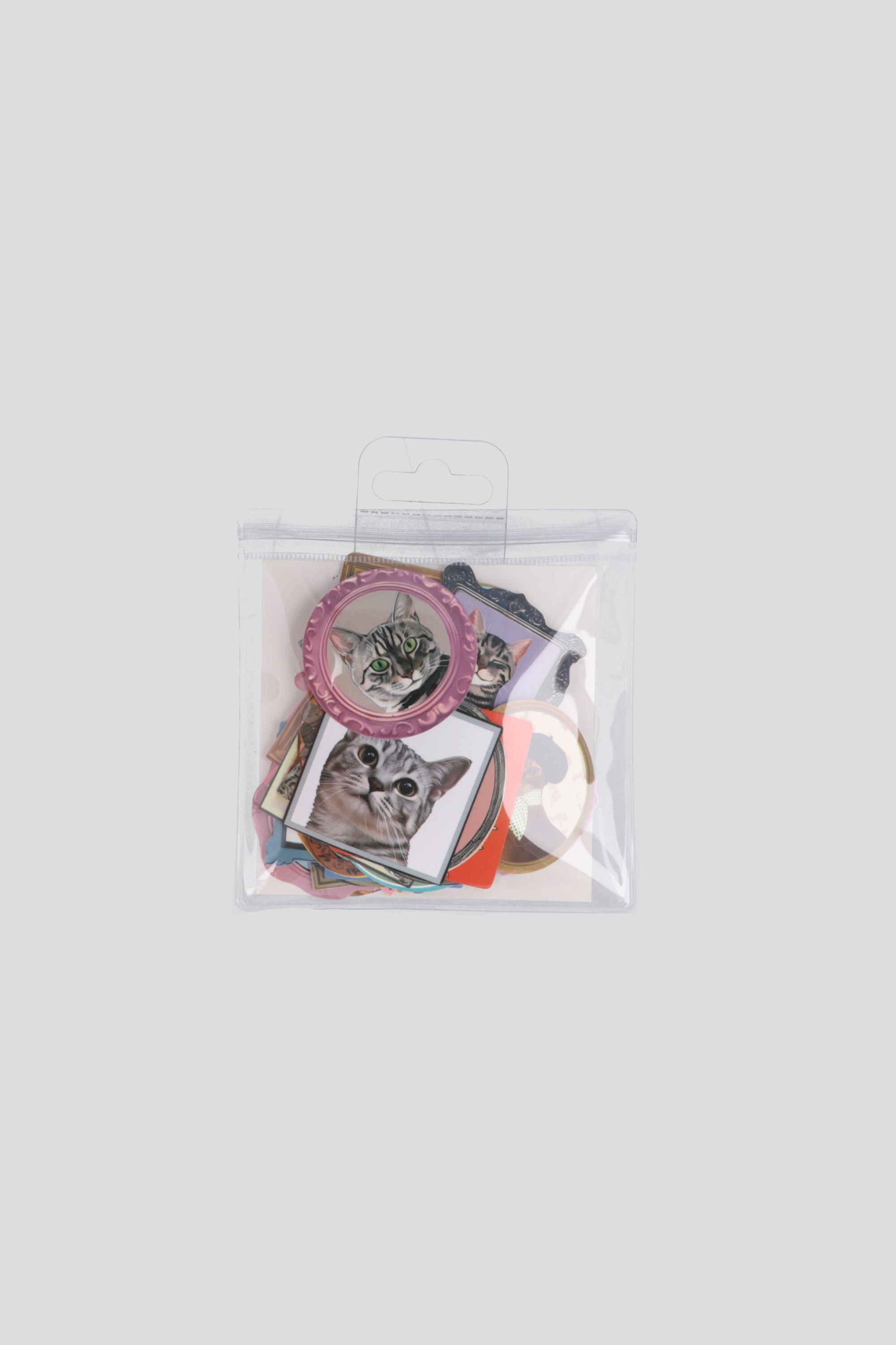 Set 50 stickers gatitos MULTICOLOR