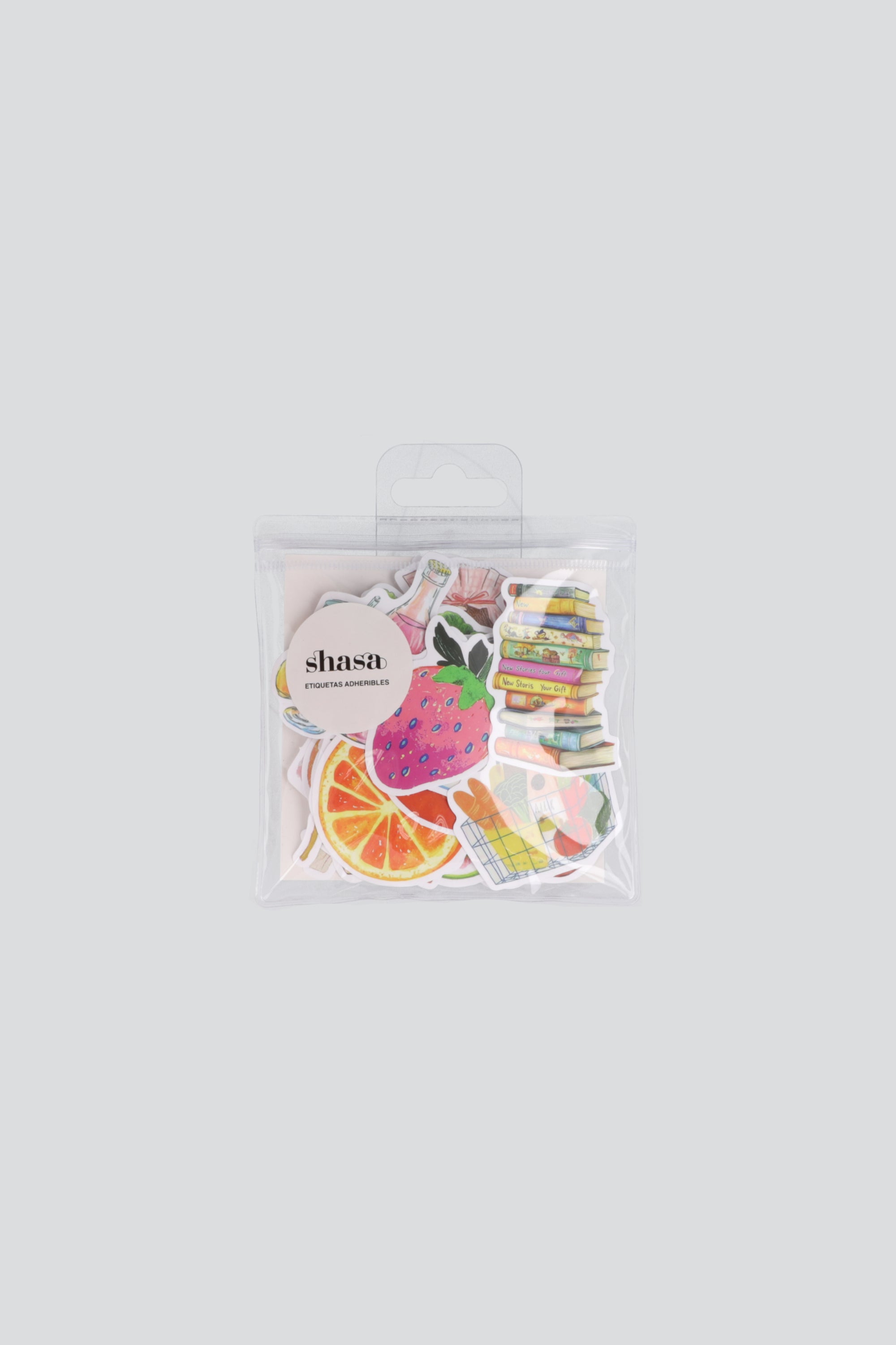 Set 50 stickrs mood tropical MULTICOLOR